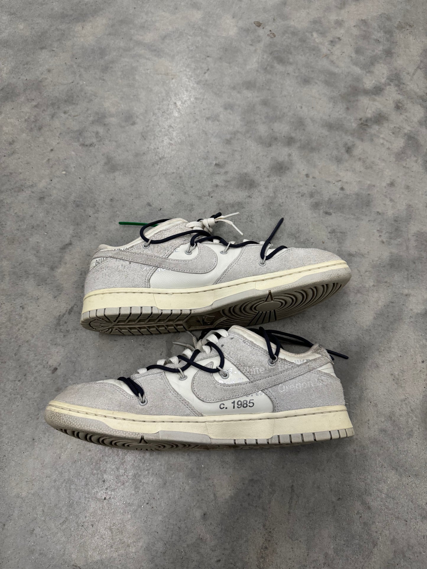 OFF WHITE NIKE DUNK LOW “ Lot 20 of 50 “