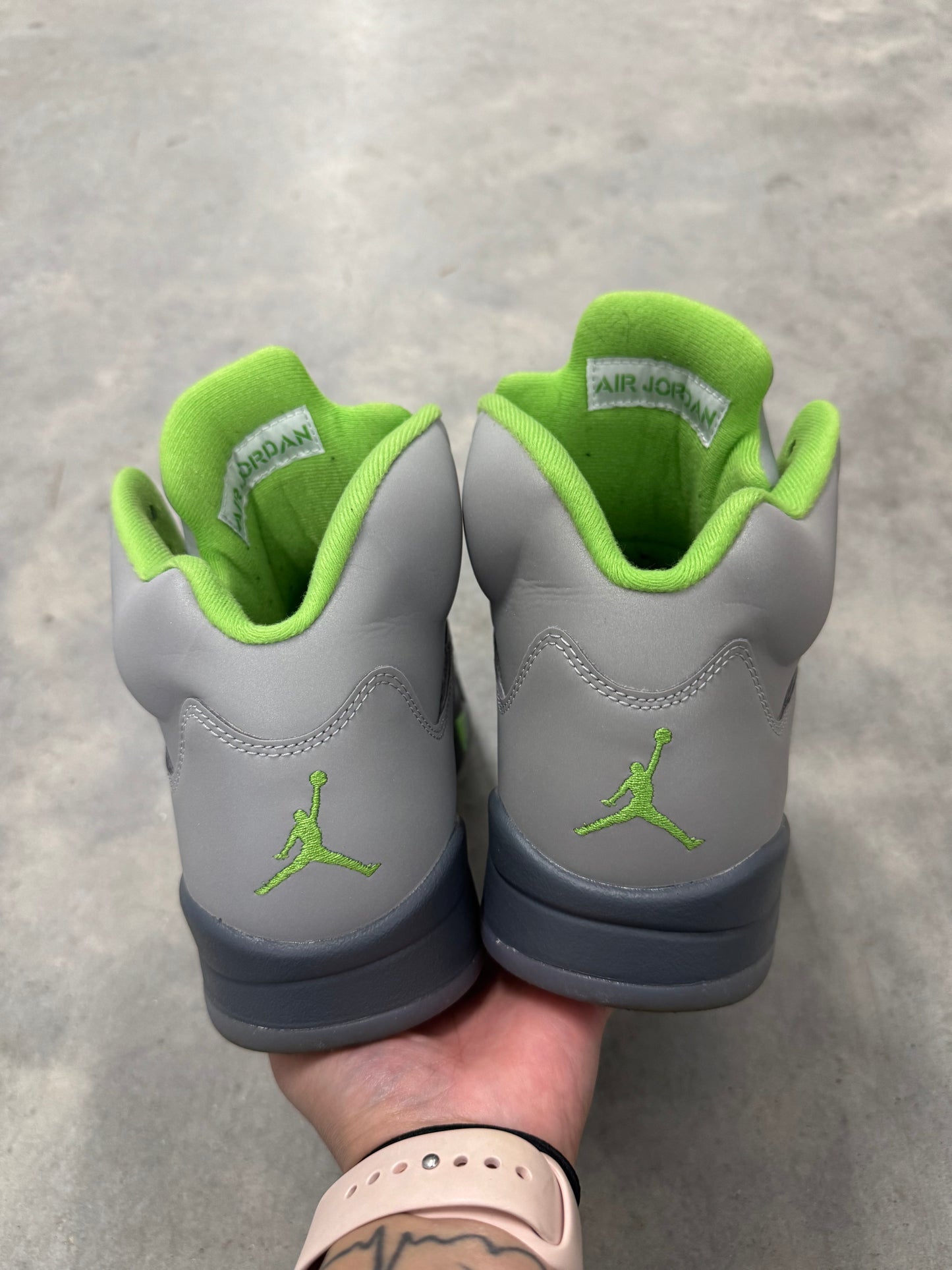 JORDAN 5 “ Green Bean “