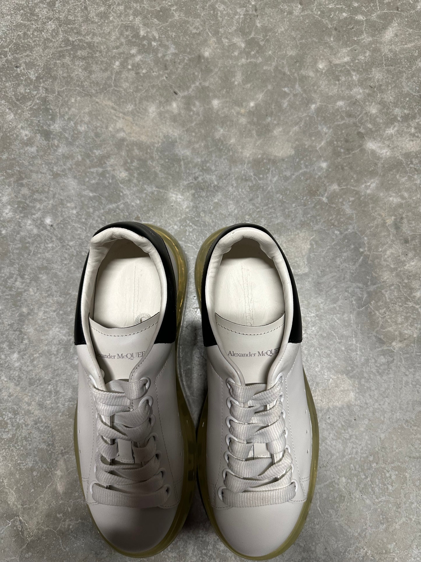 ALEXANDER MCQUEEN OVERSIZED SNEAKERS “ CLEAR SOLE “