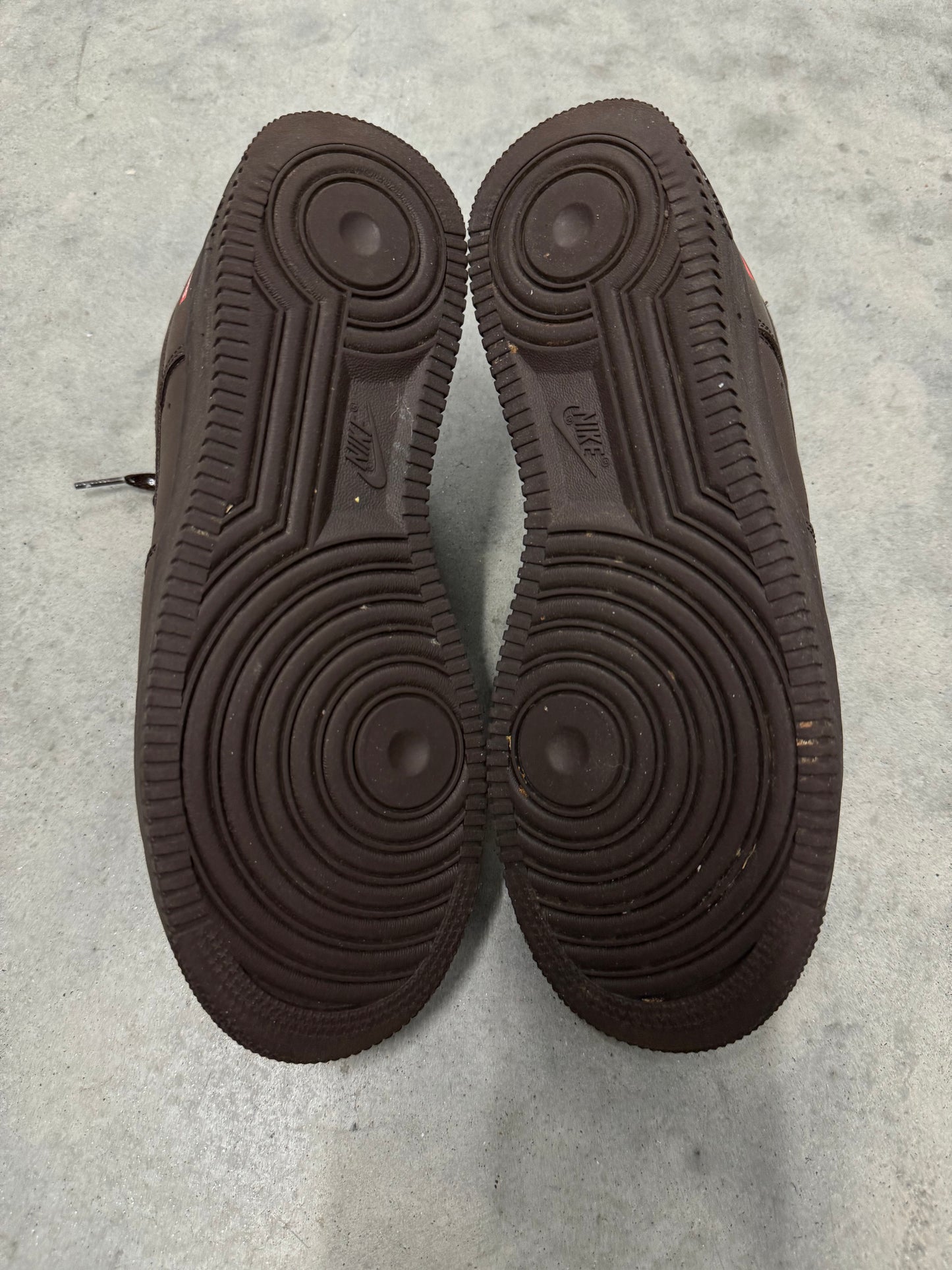 AIR FORCE SUPREME LOW “ Box-Logo Baroque Brown “