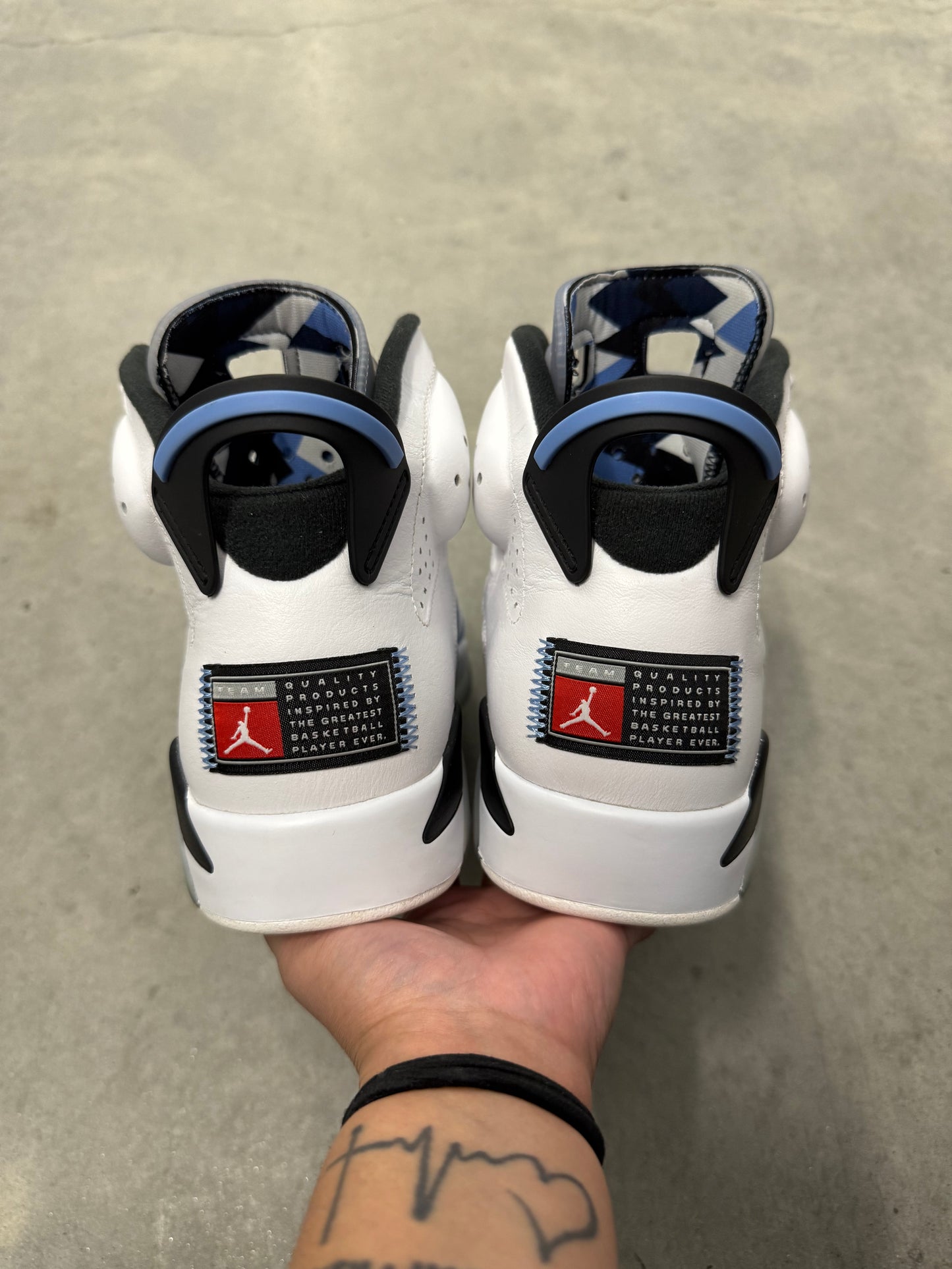 JORDAN 6 “ UNC Home “