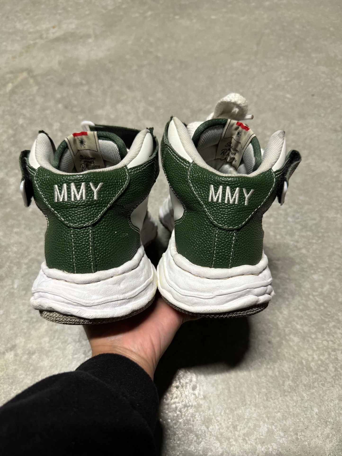MAISON MIHARA SNEAKER “ green “