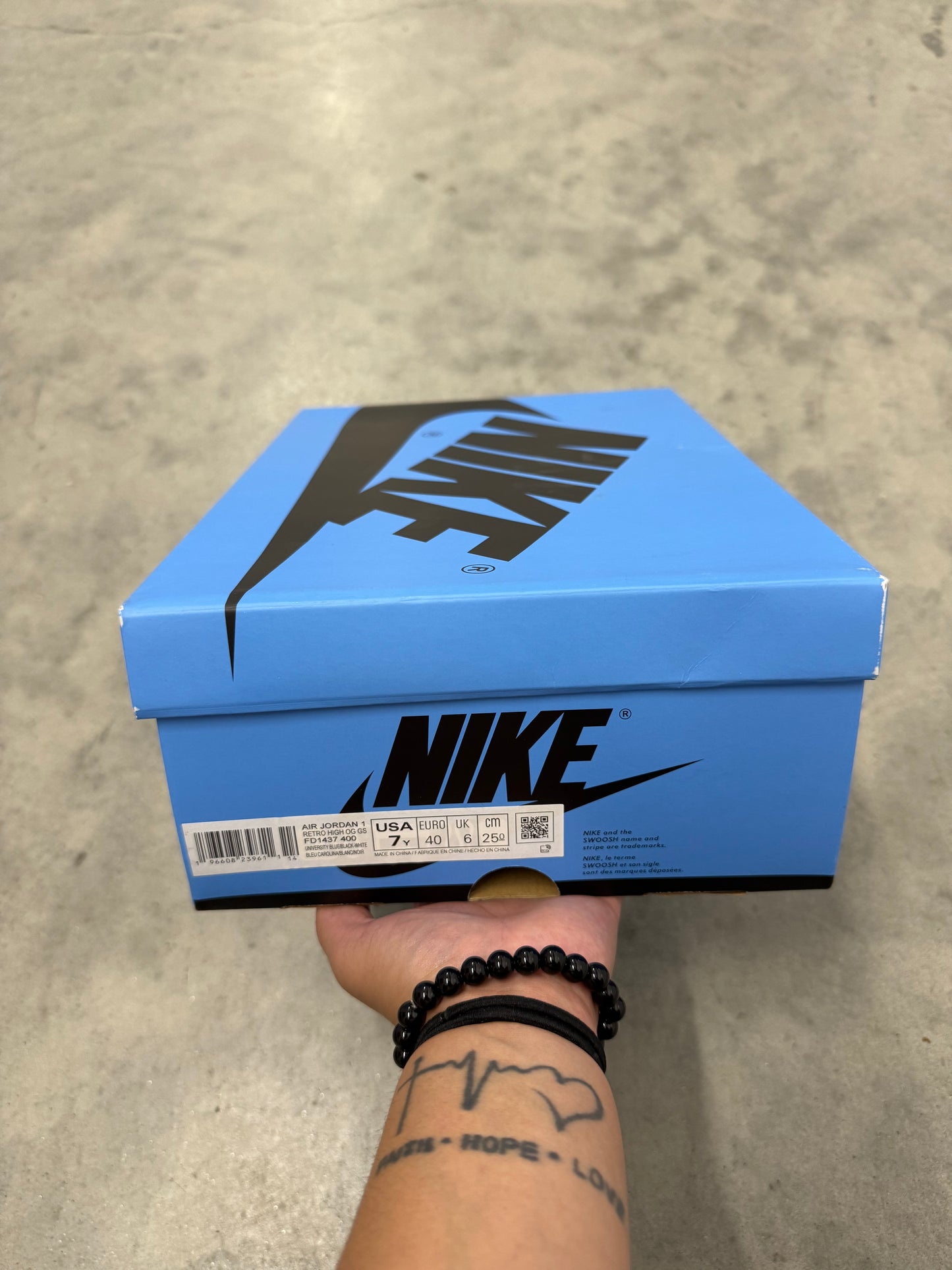 JORDAN 1 “ UNC Toe “