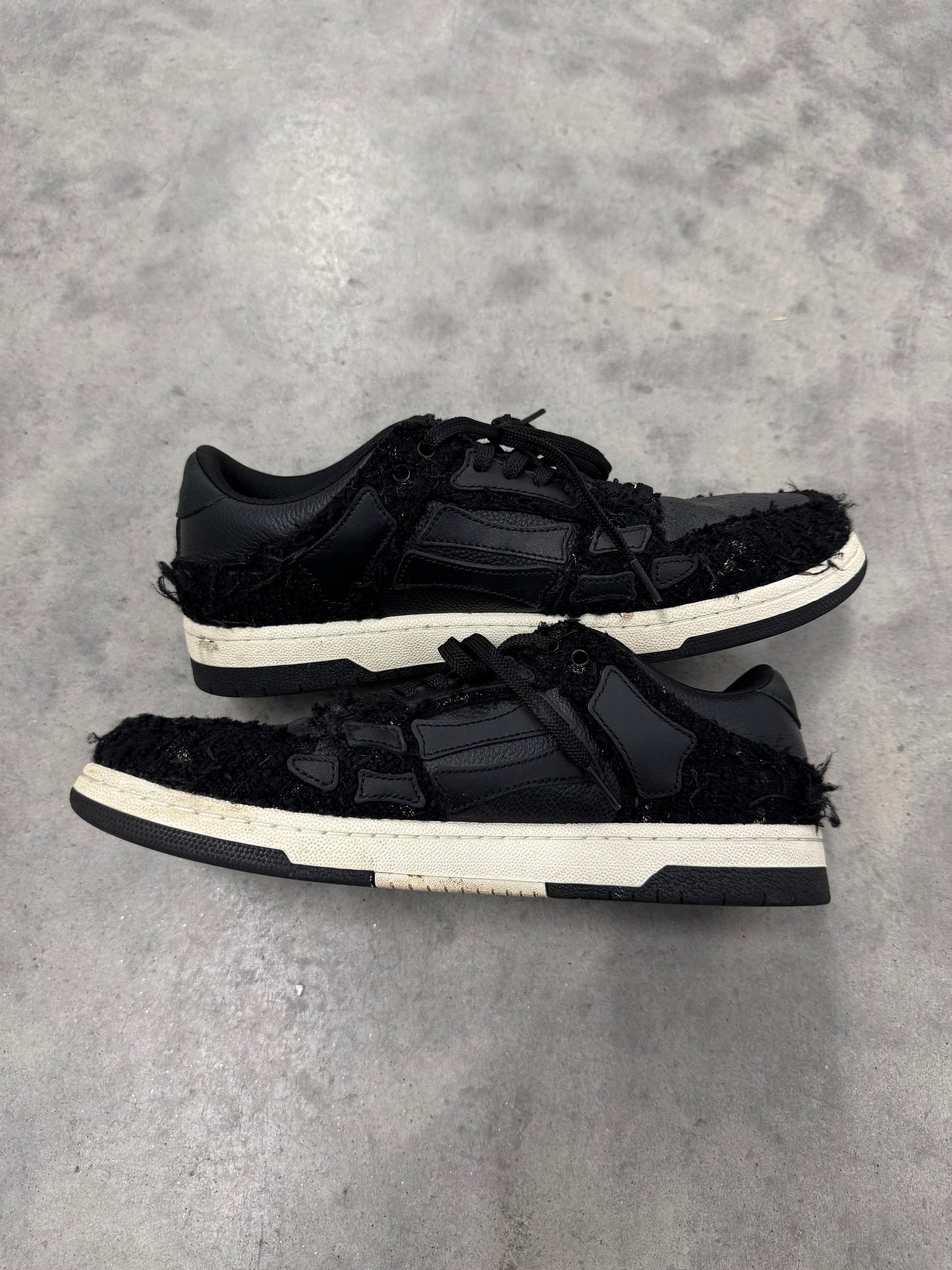 AMIRI SKEL TOP LOW “ Black “