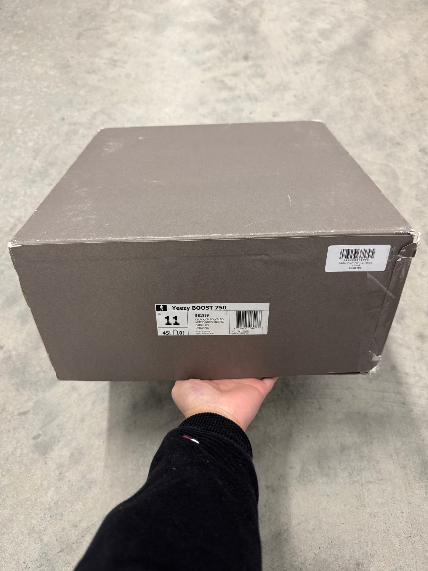 YEEZY 750 “ Triple Black “