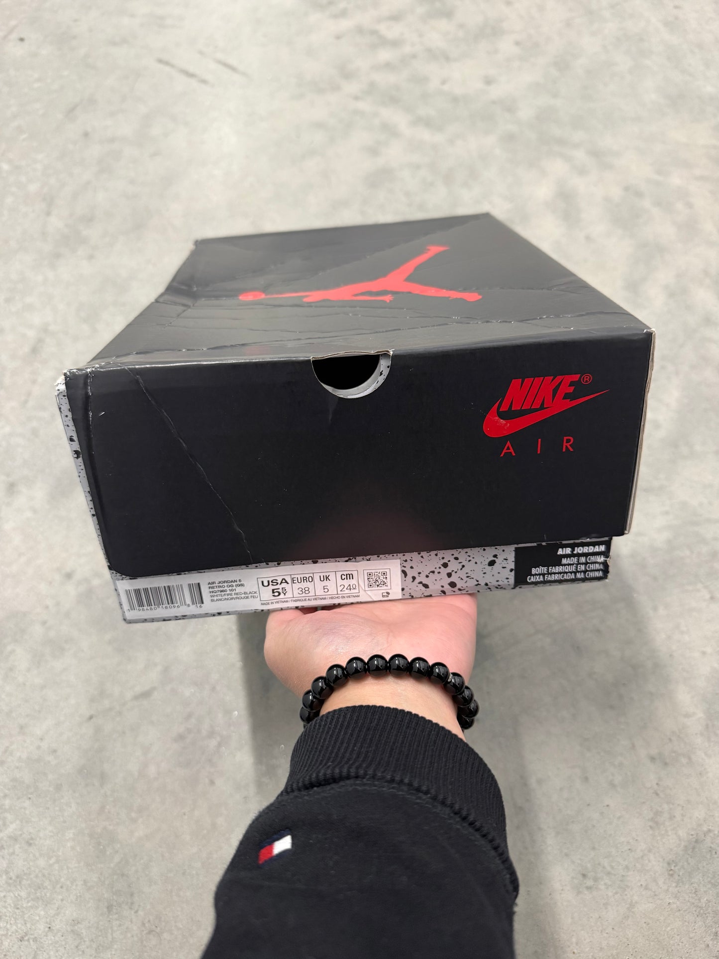 JORDAN 5 “ Fire Red “