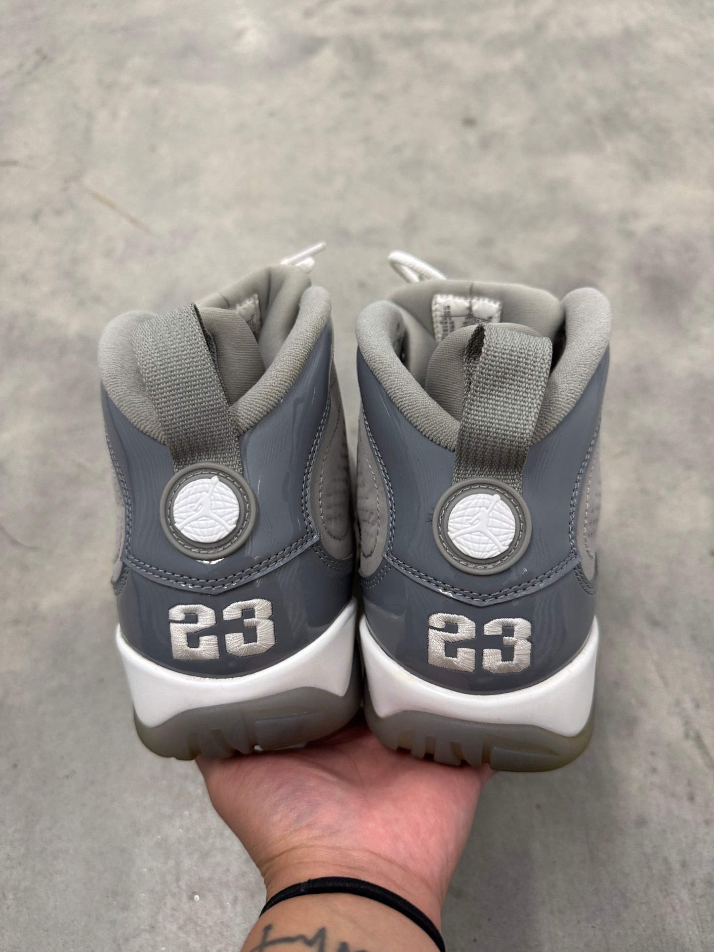 JORDAN 9 “ Cool Grey “