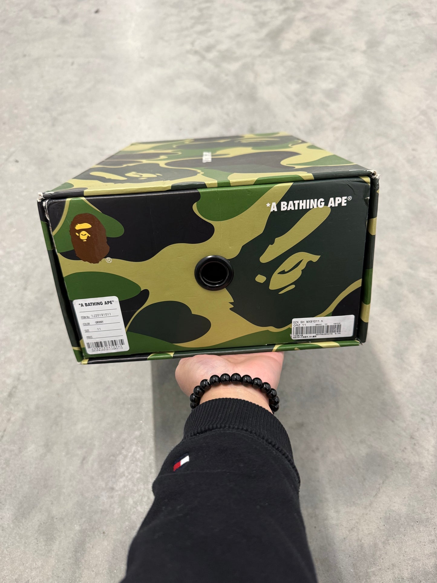 A BATHING APE ROAD STA EXPRESS #2 “ Navy Green “