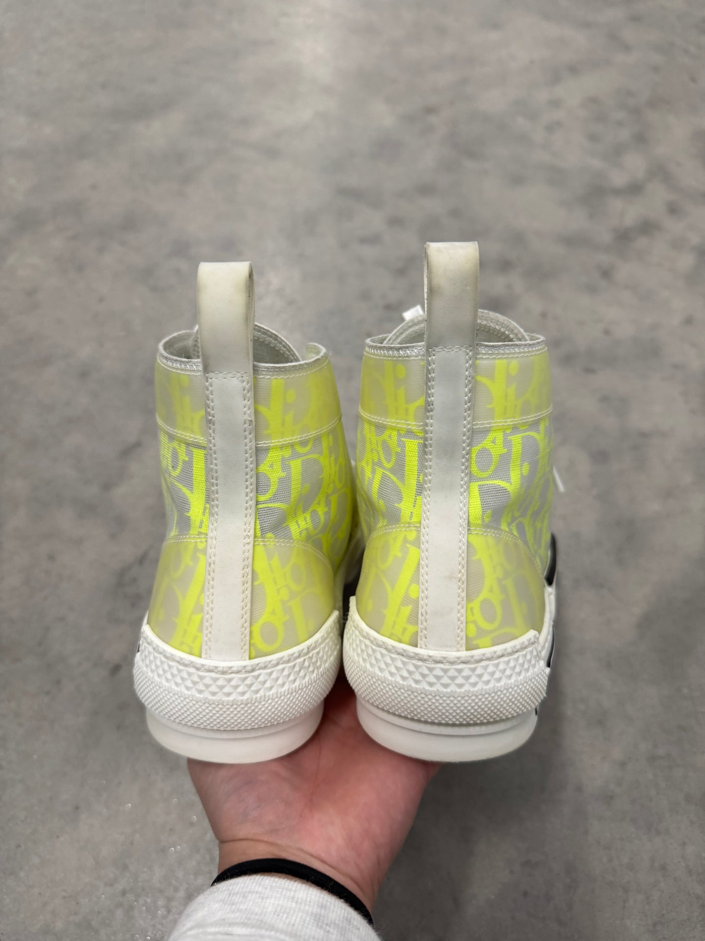 DIOR B23 HIGH “ Dior Oblique White Yellow “