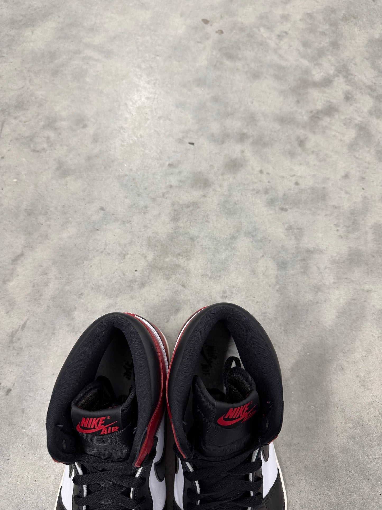 JORDAN 1 “ Black Toe Reimagined “
