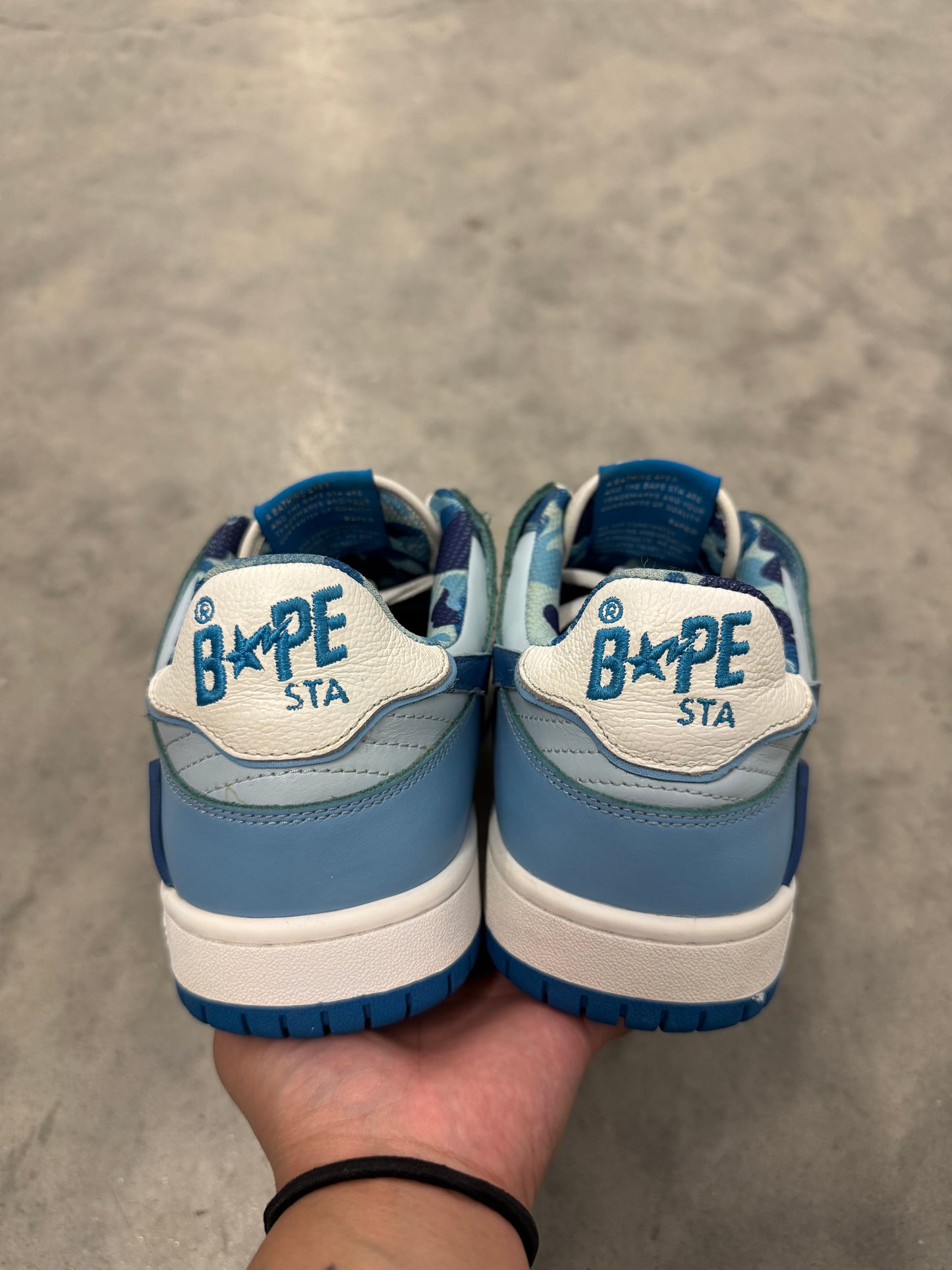 BAPE SK8 STA #2 “ ABC CAMO - Blue “
