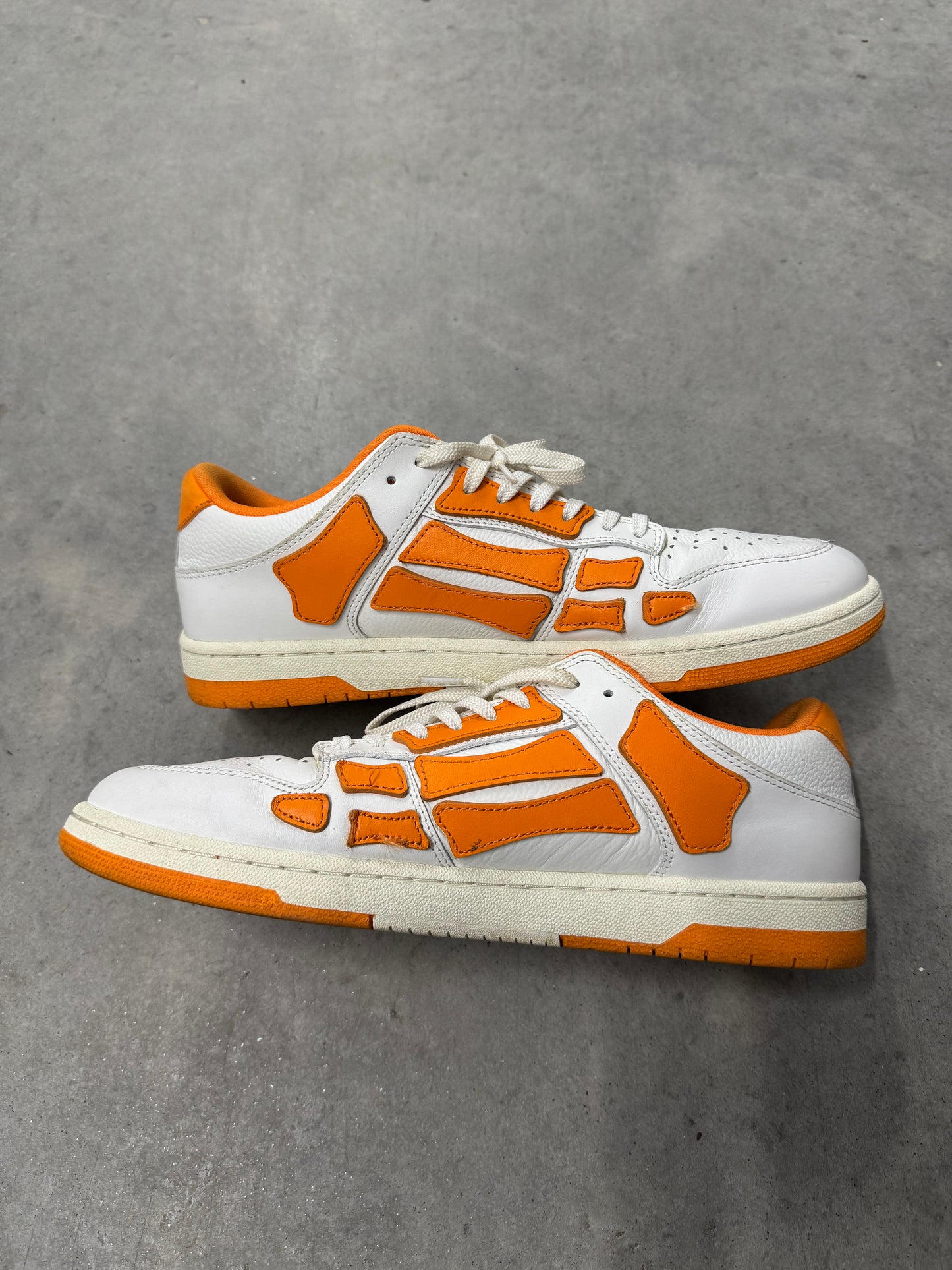 AMIRI SKEL TOP LOW “ White Orange “