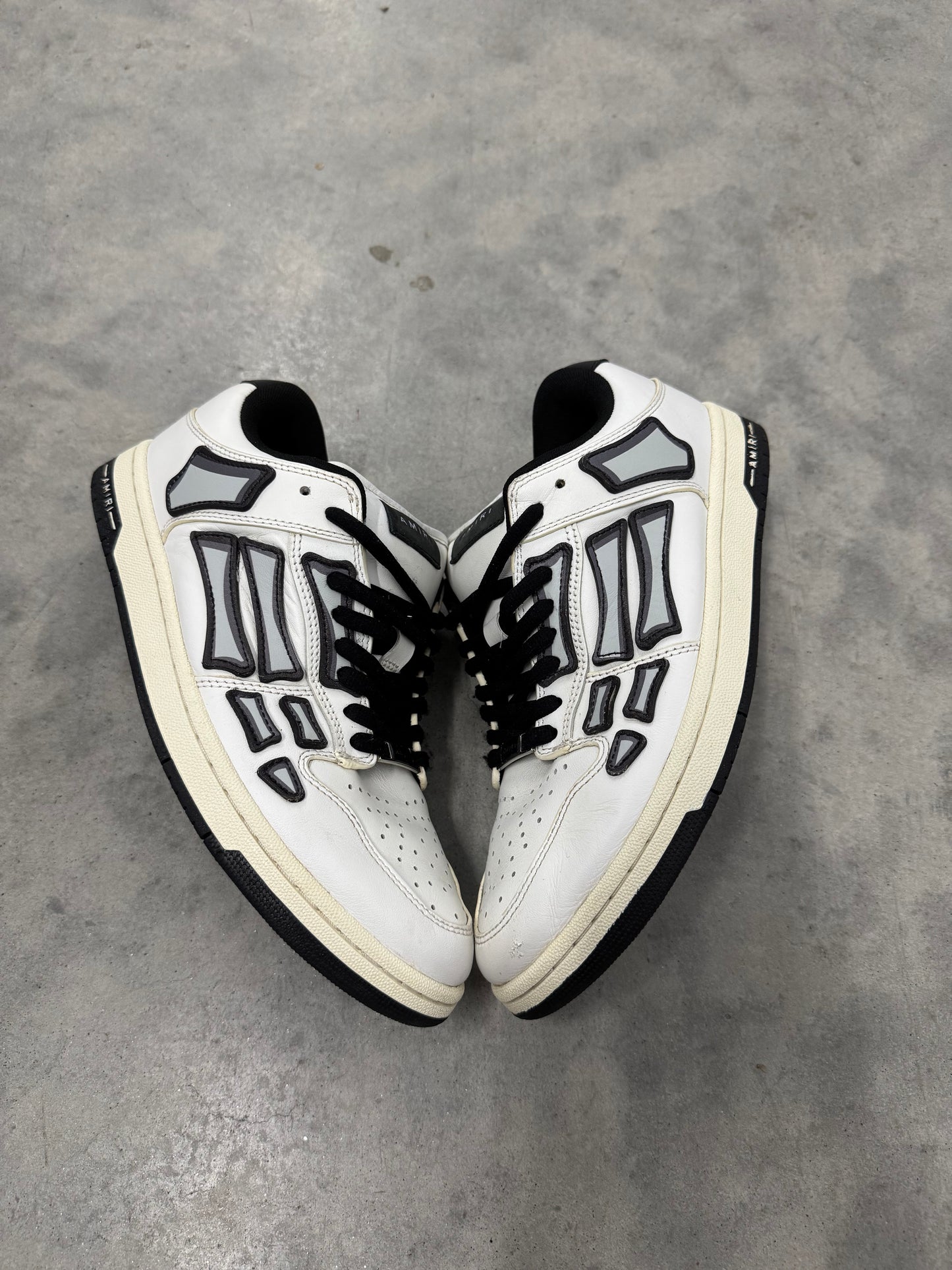 AMIRI SKEL TOP LOW “ Chunky - White Black “