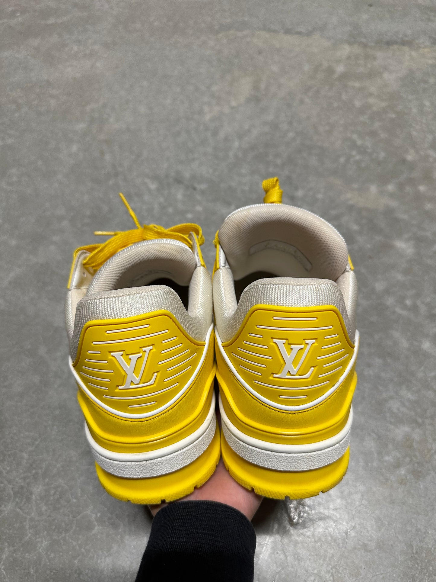 LOUIS VUITTON TRAINER “ yellow “