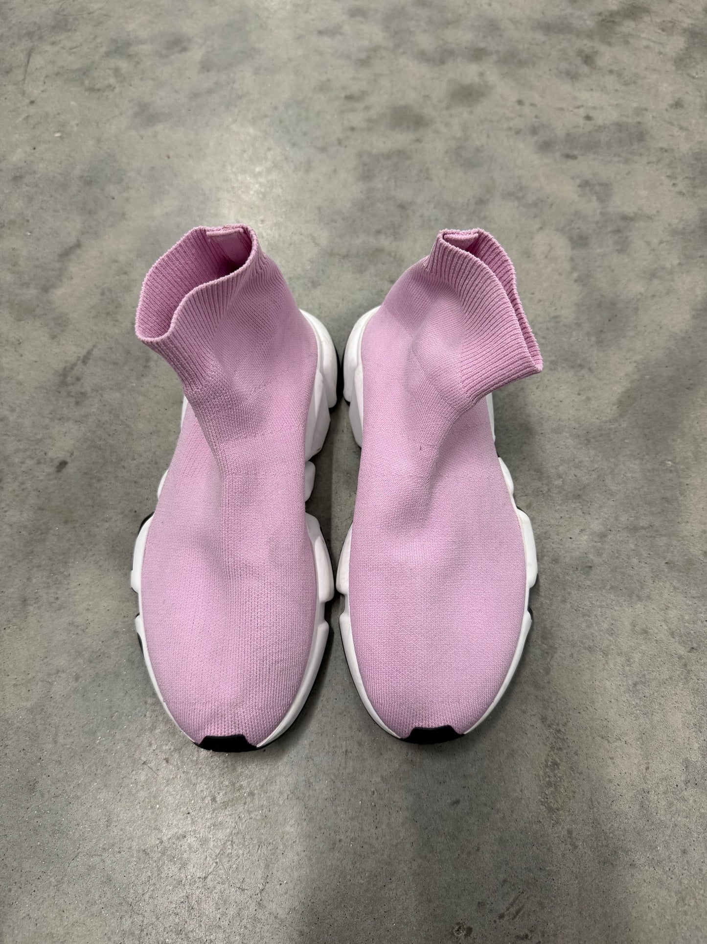 BALENCIAGA SPEED TRAINER “ Midsole Graffiti - Light Pink “