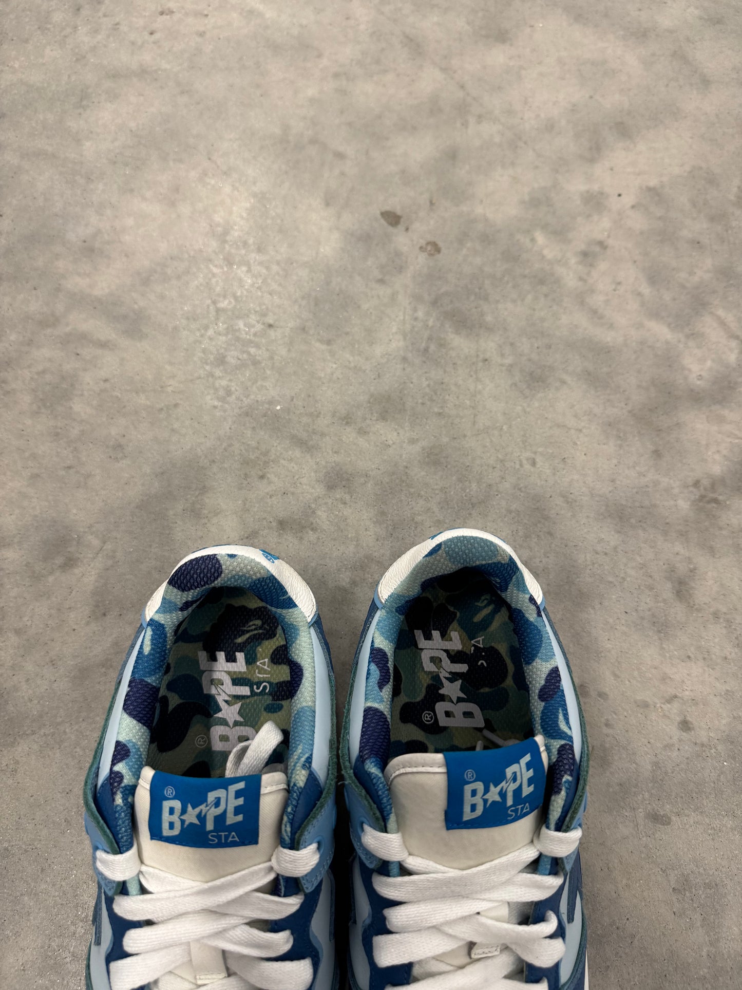 BAPE SK8 STA #2 “ ABC CAMO - Blue “