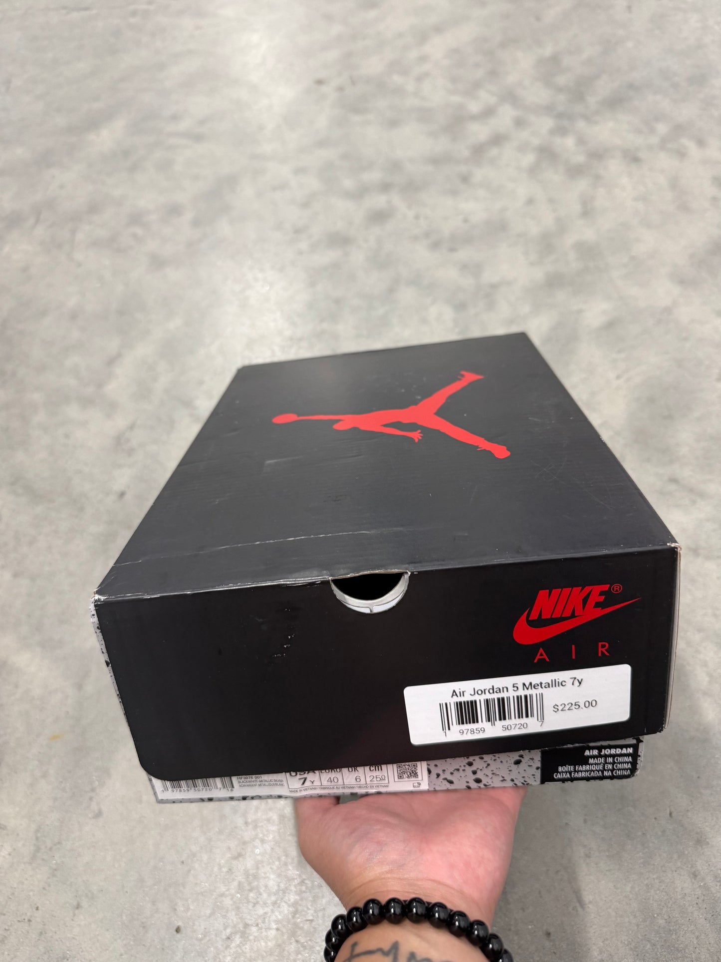 JORDAN 5 “ Black Metallic Reimagined “