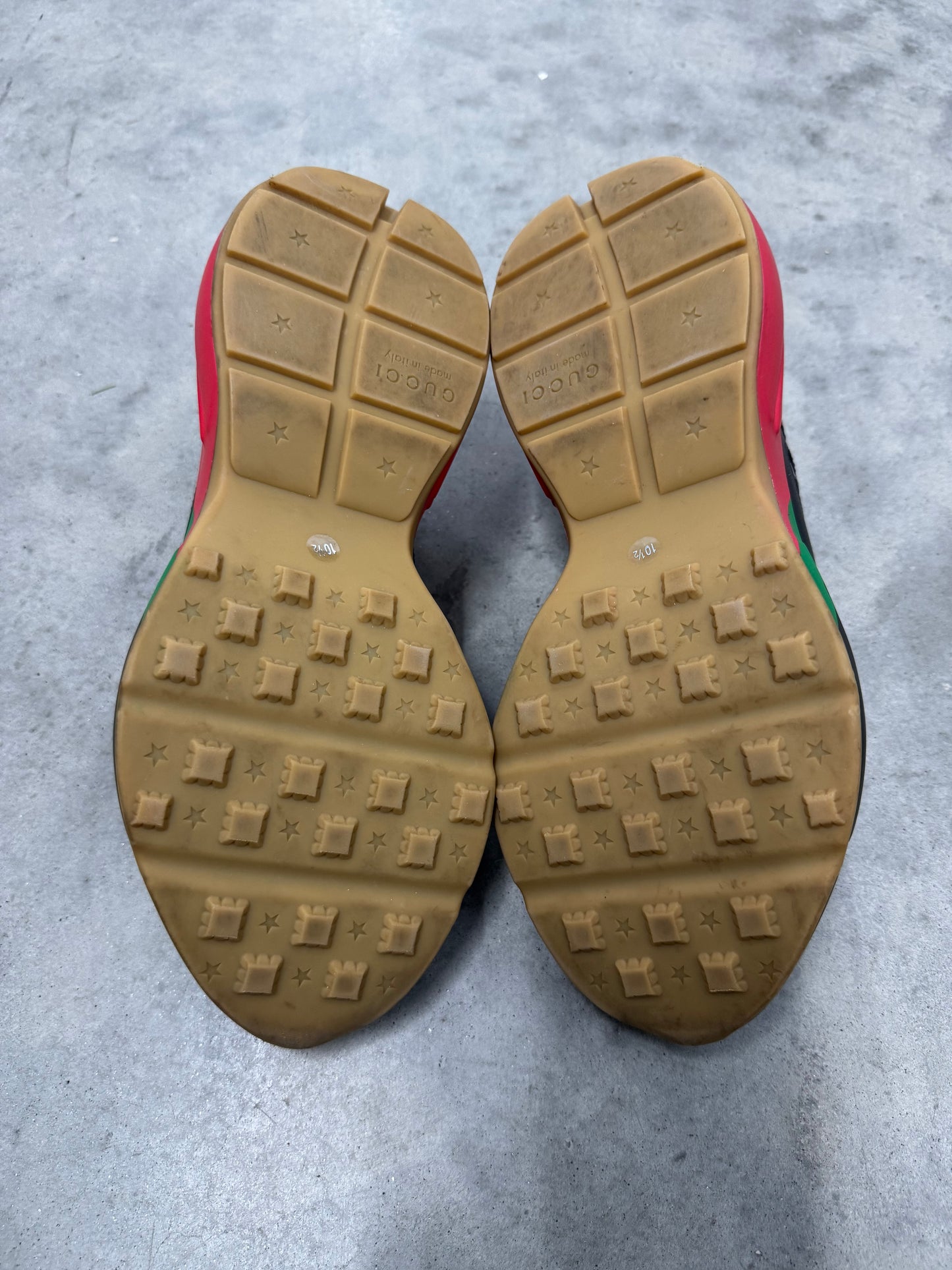 GUCCI RHYTON “ Black Red Green Reflective “