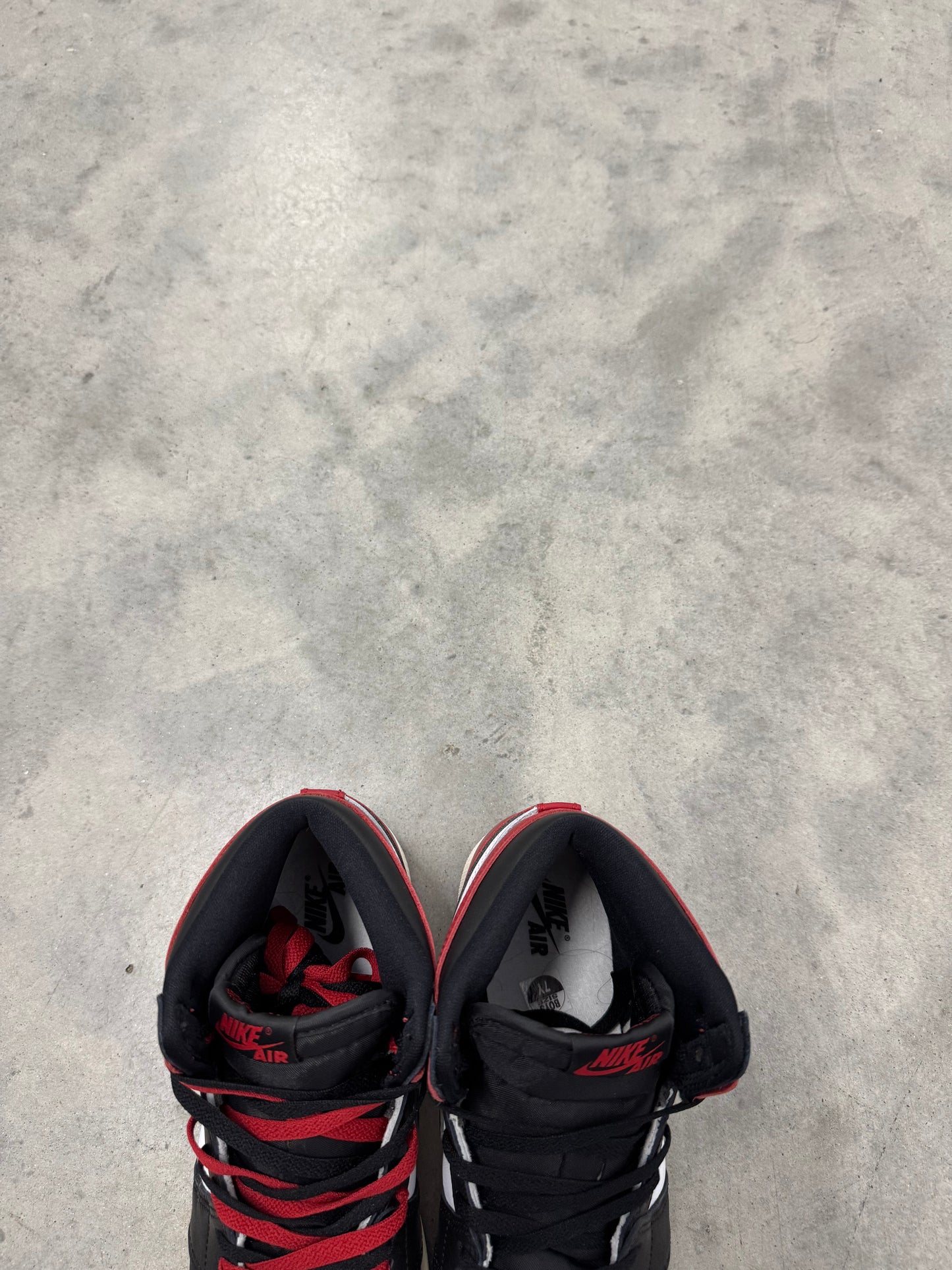 JORDAN 1 “ Black Toe Reimagined “