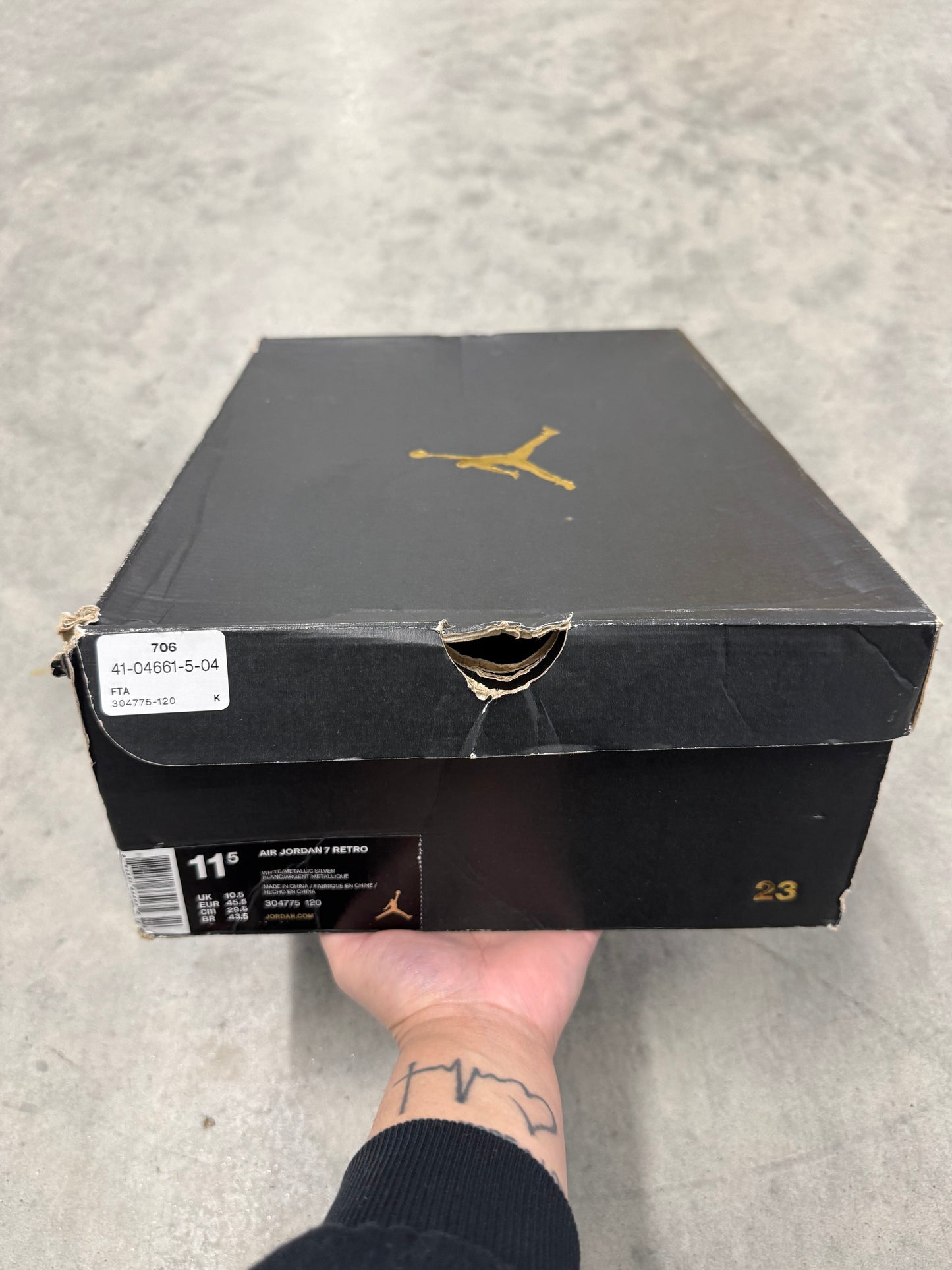 JORDAN 7 “ Pure Money “
