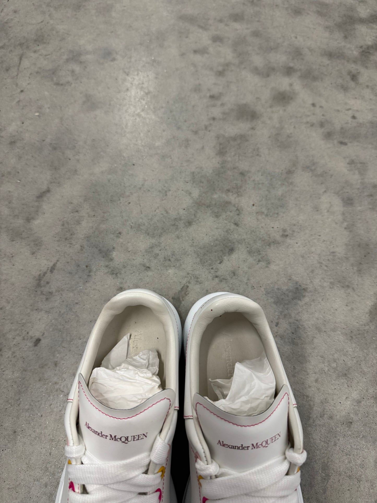 ALEXANDER MCQUEEN OVERSIZED SNEAKERS “ White Rainbow “