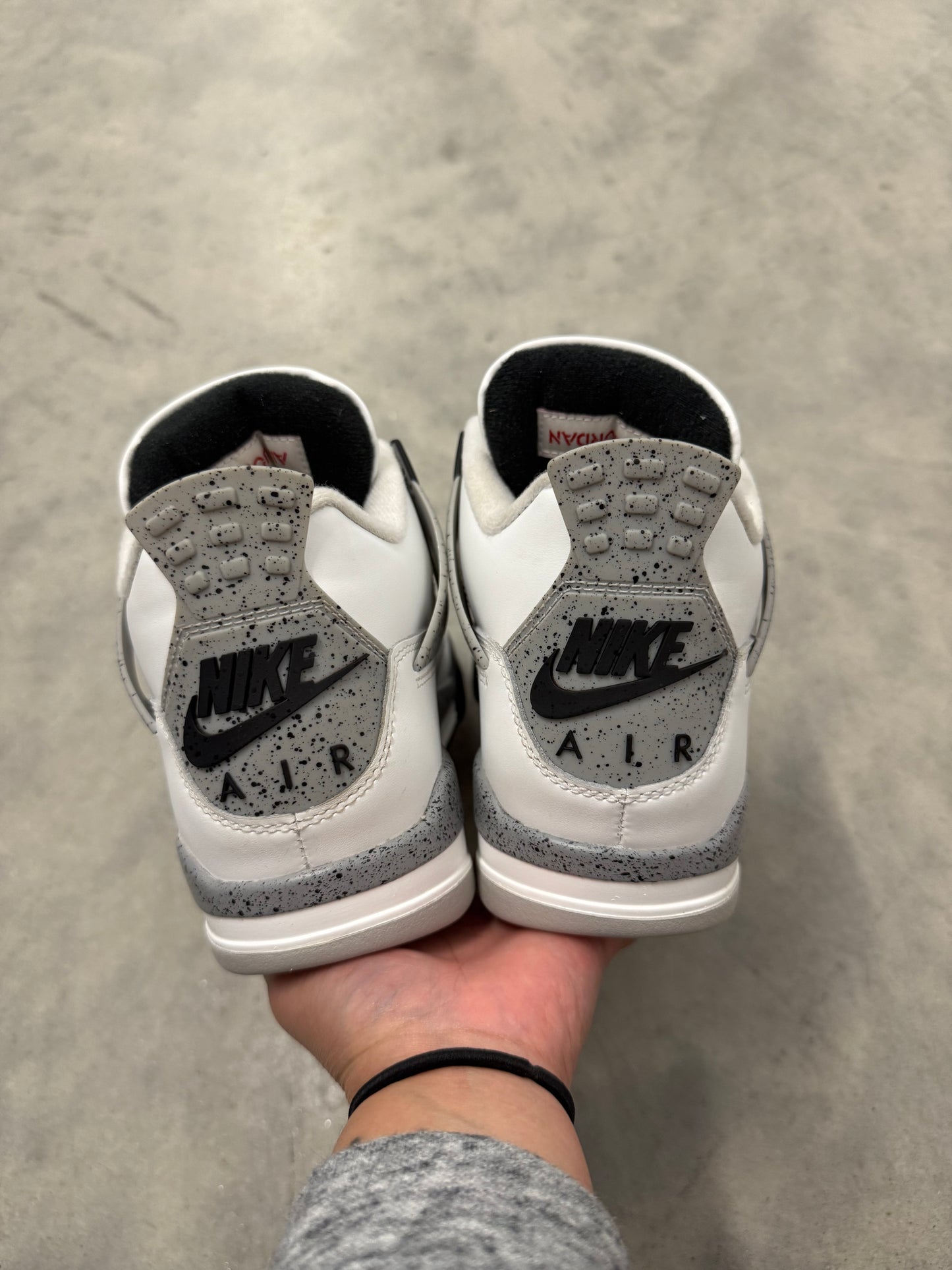JORDAN 4 “ White Cement “