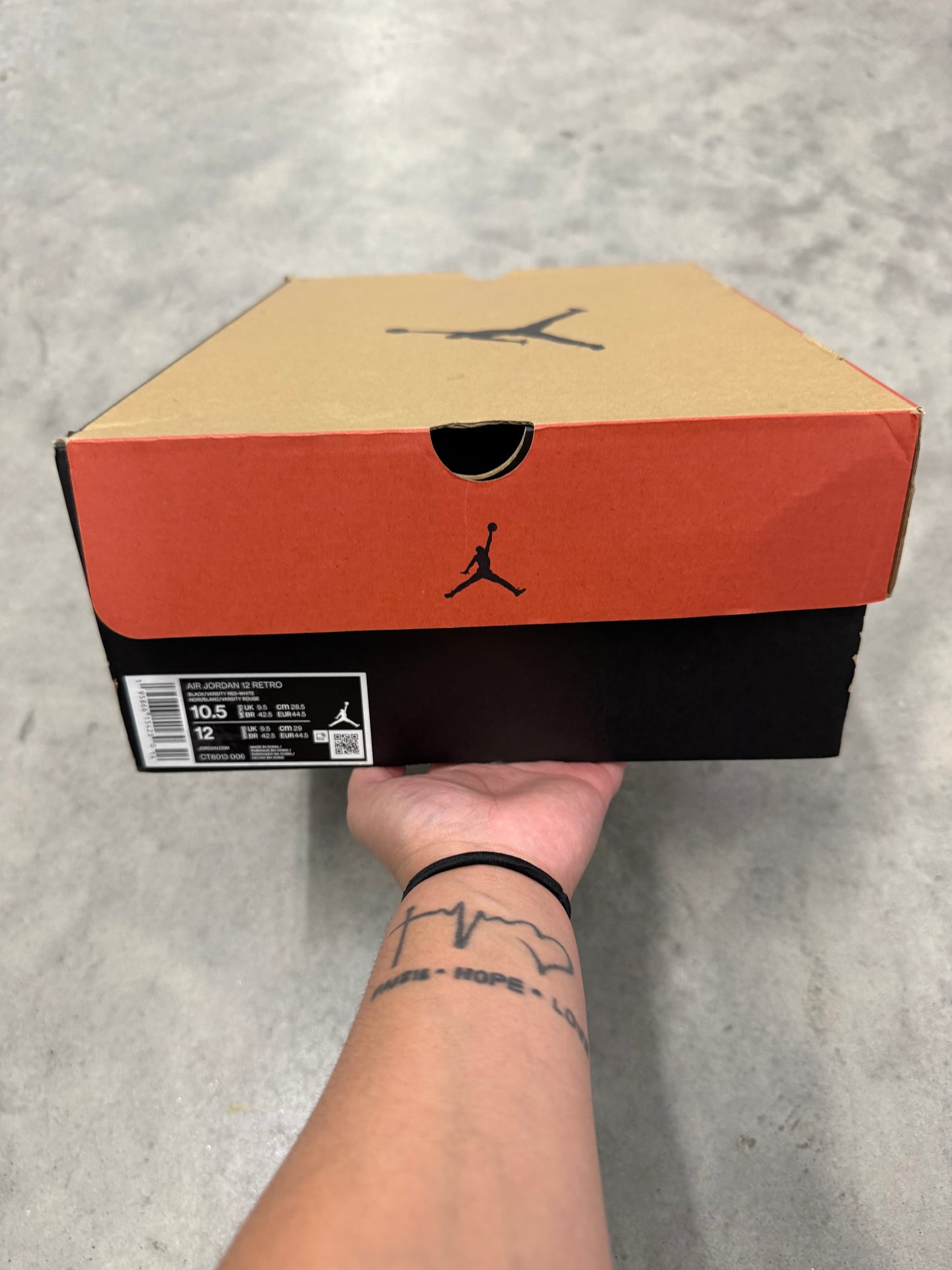JORDAN 12 “ Taxi Flip “