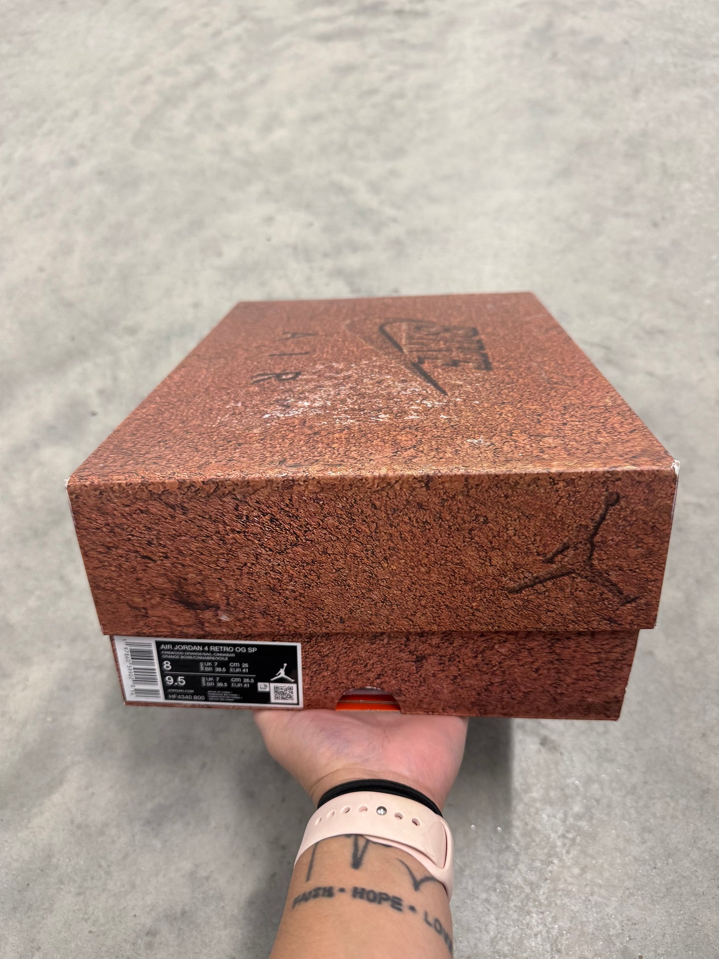 NIGEL SYLVESTER JORDAN 4 “ Brick by Brick “