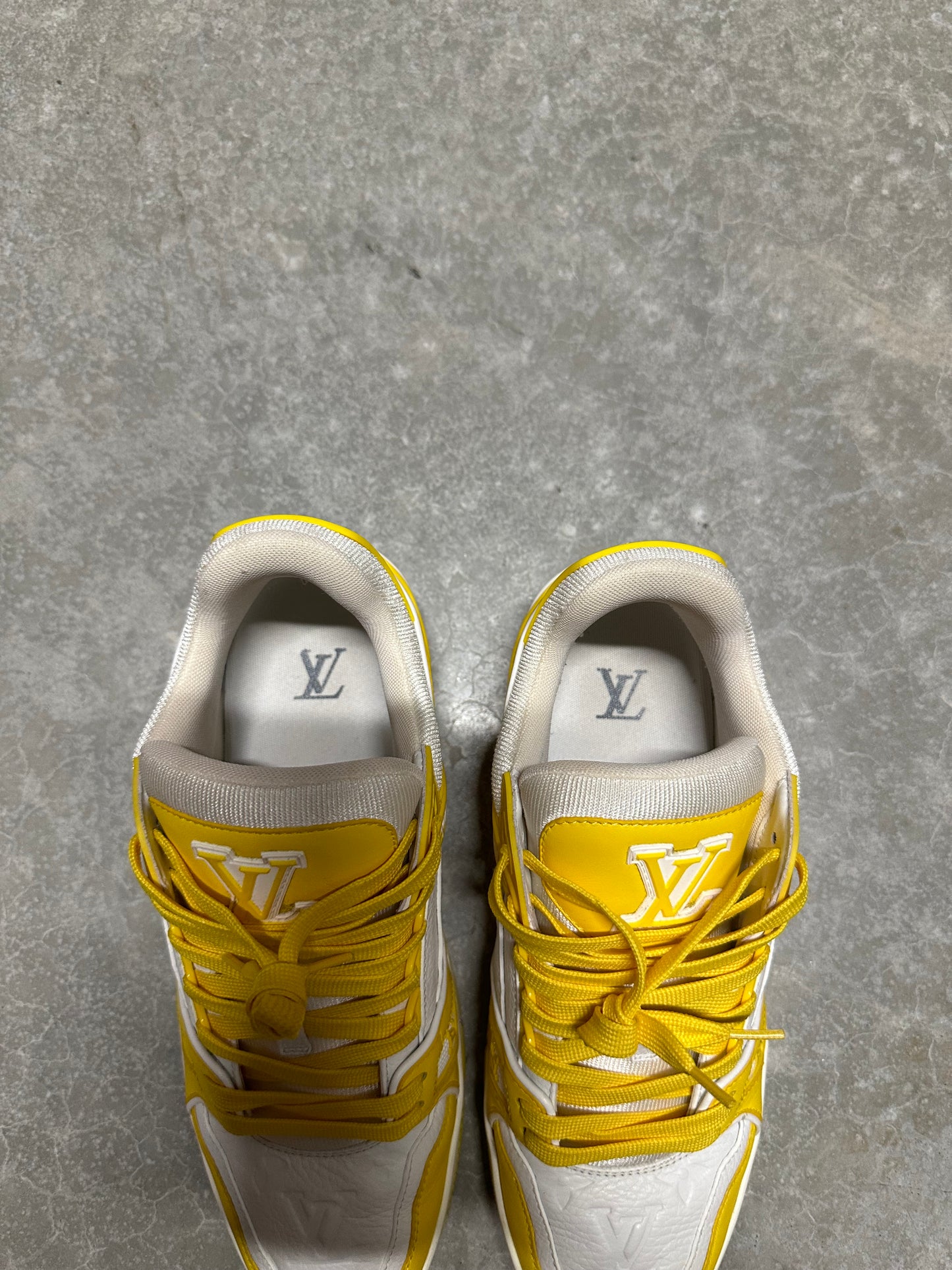 LOUIS VUITTON TRAINER “ yellow “
