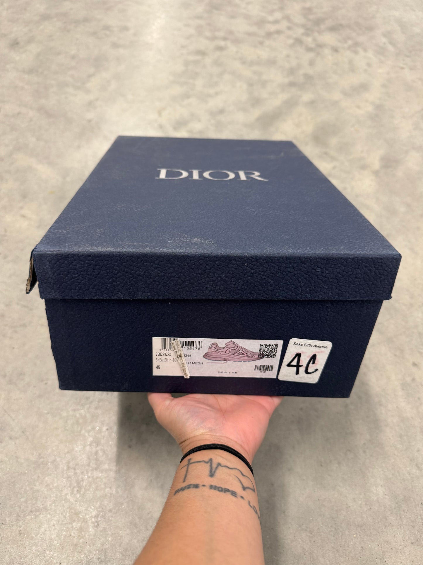 DIOR B30 “ Reflective CD30 - Pale Pink “