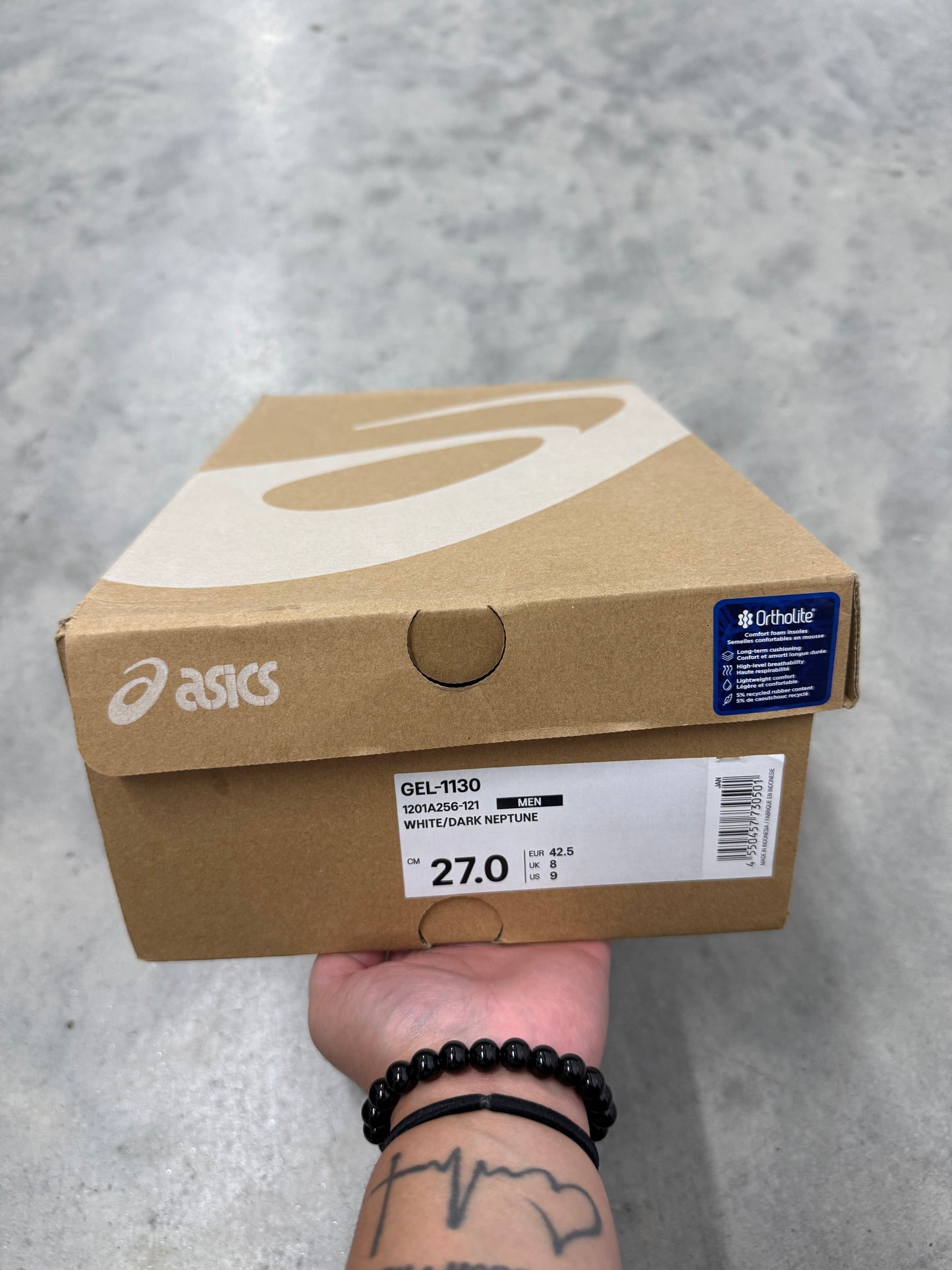 ASICS GEL-1130 “ White Dark Neptune “