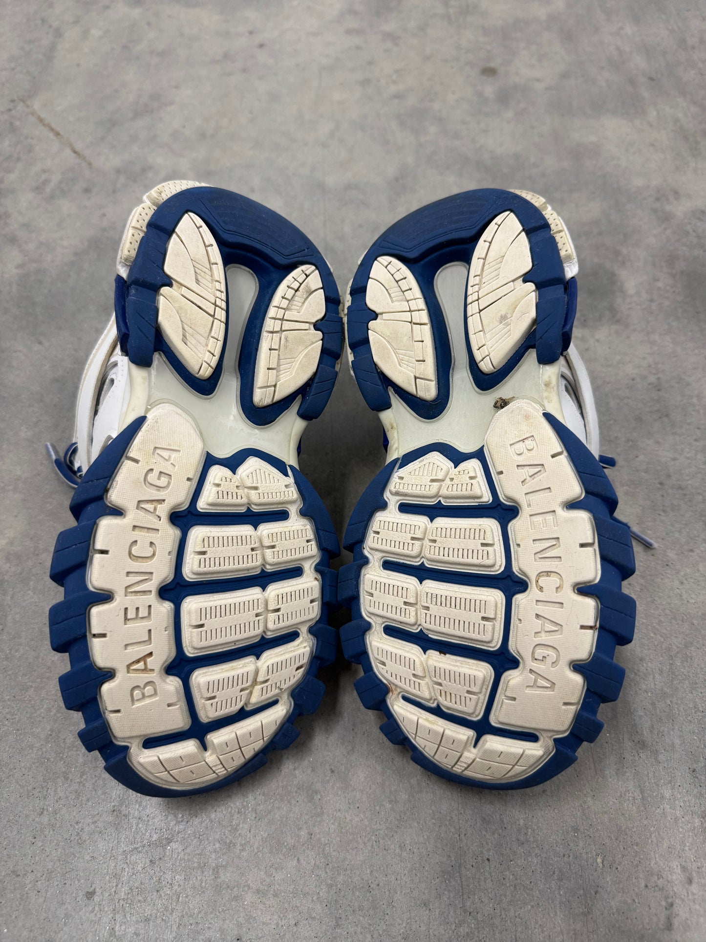 BALENCIAGA TRACK SNEAKER “ White Blue “