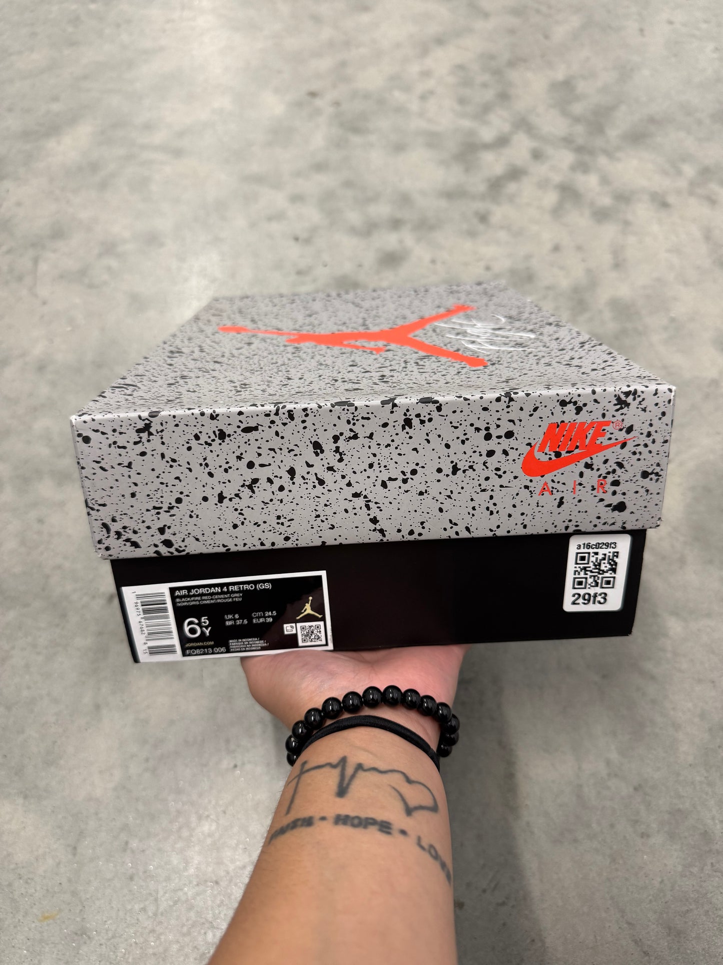 JORDAN 4 “ Bred Reimagined “