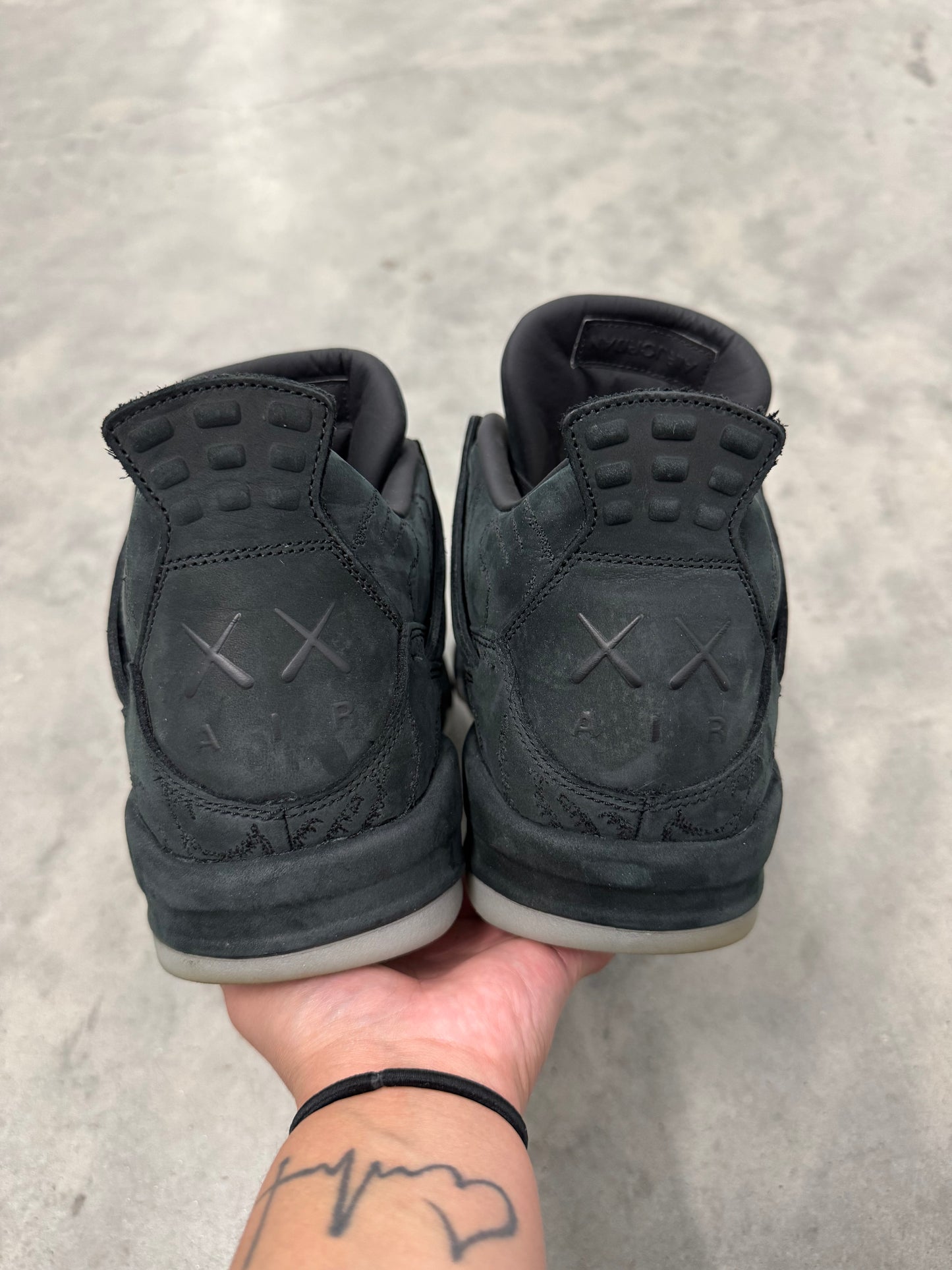 KAWS JORDAN 4 “ Black “