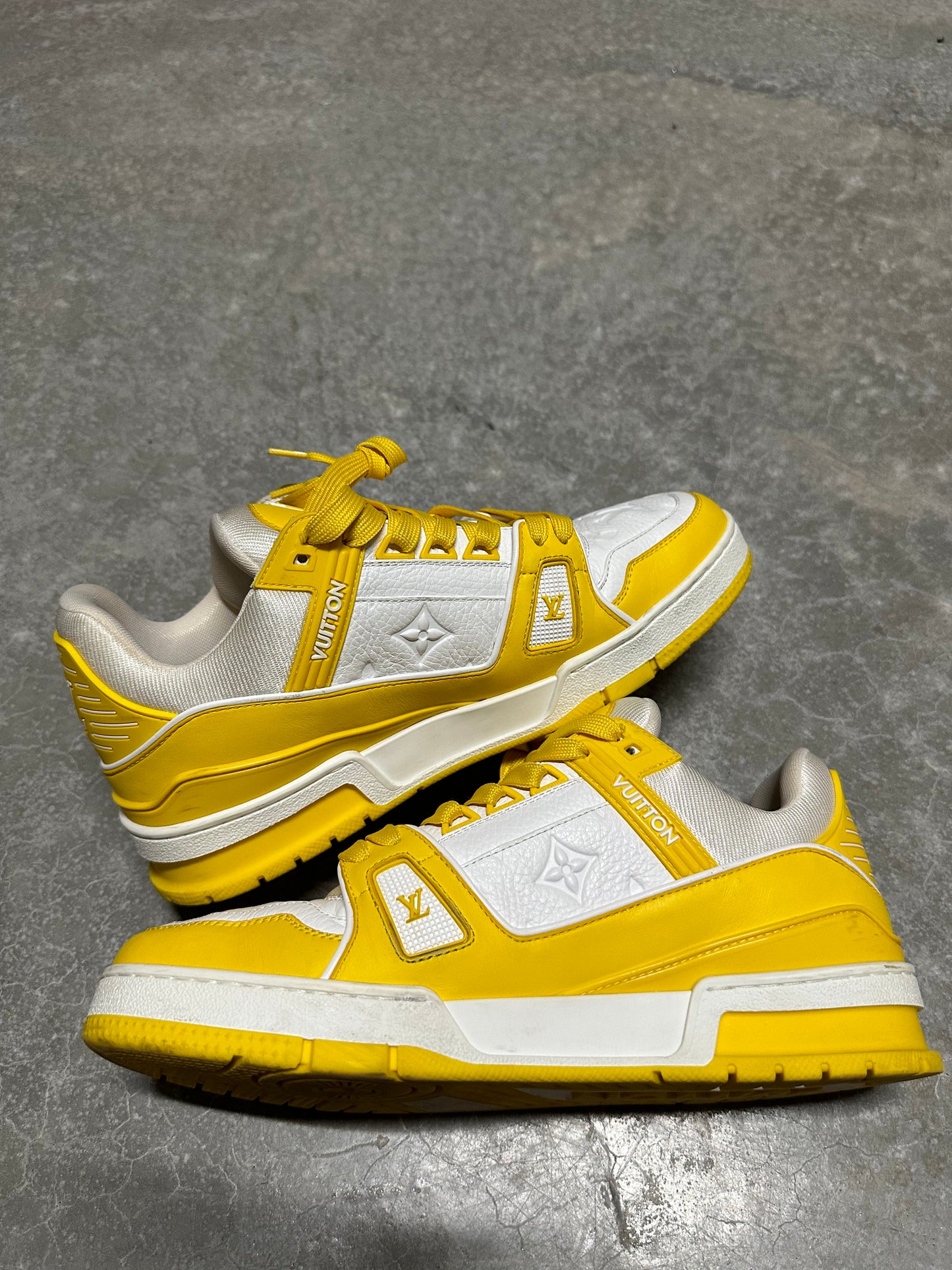 LOUIS VUITTON TRAINER “ yellow “