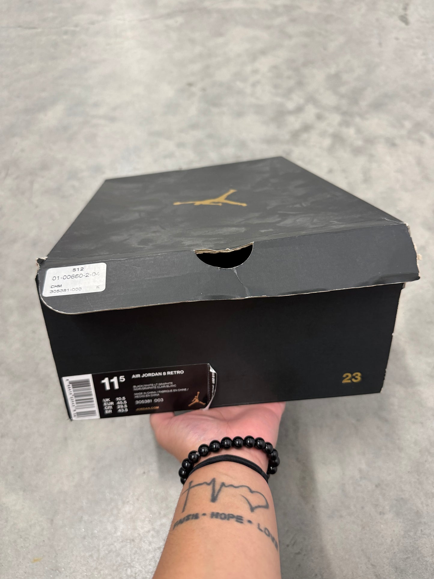 JORDAN 8 WINTERIZED “ Gunsmoke “