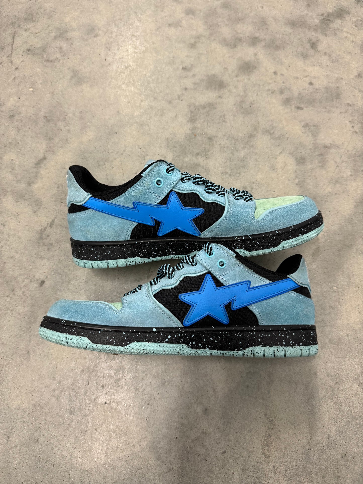 BAPE SK8 STA #6 “ Blue Green “