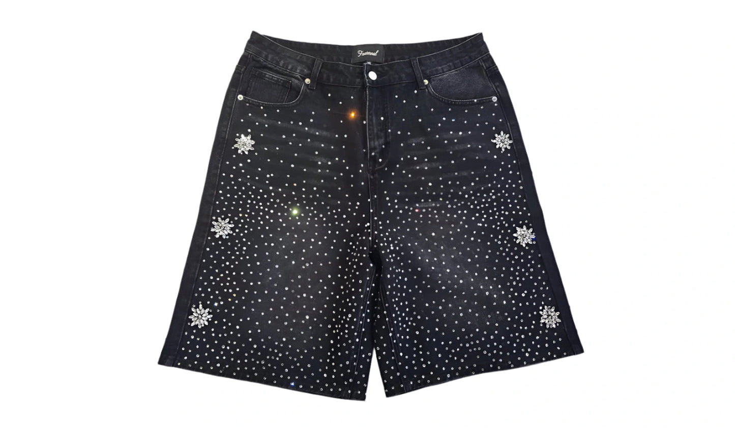 Frater. Washed Black Astro Jorts Brand new