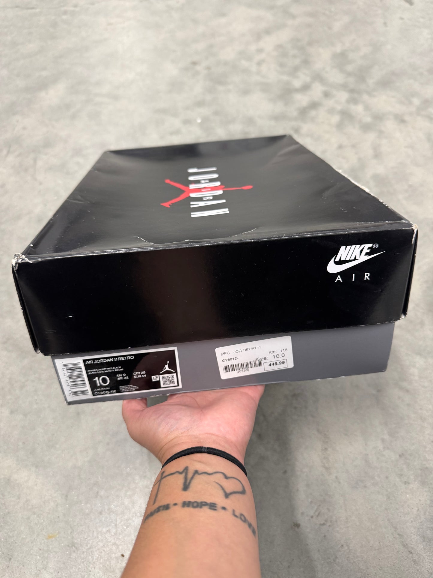 JORDAN 11 “ Cherry “
