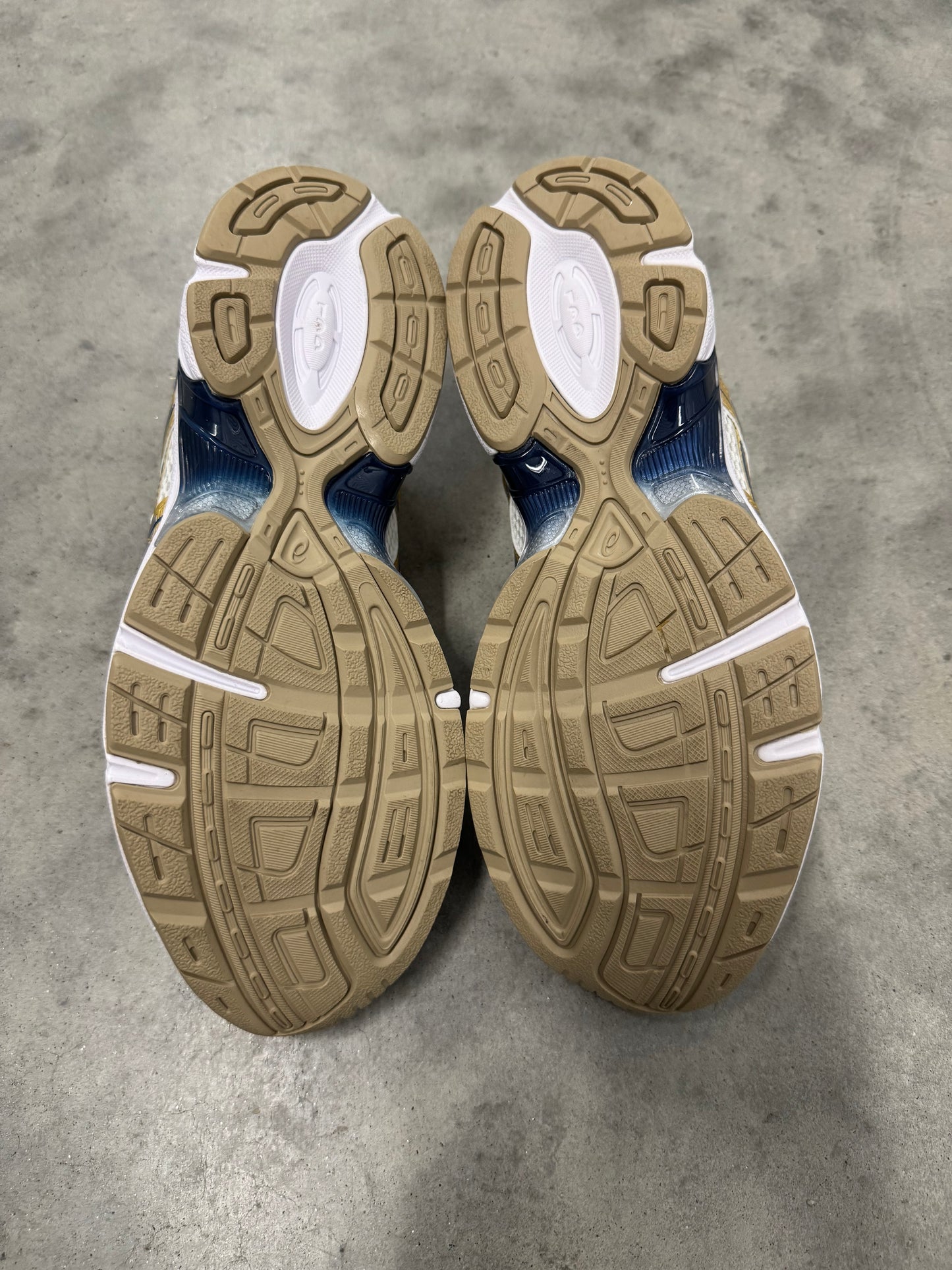 ASICS GEL-1130 “ Cream Pure Silver Gold Blue “