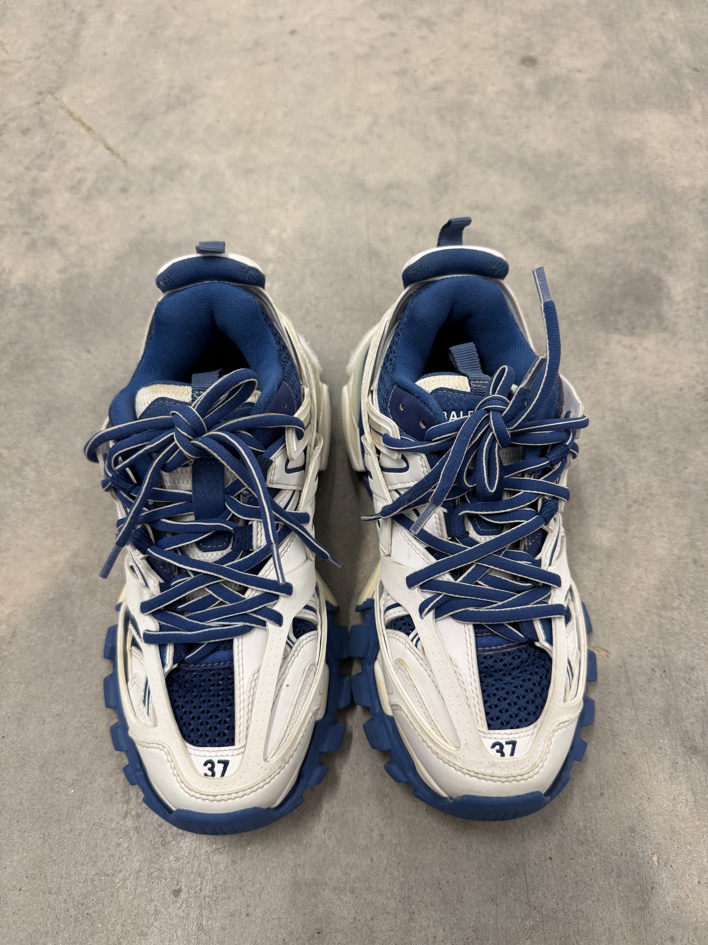 BALENCIAGA TRACK SNEAKER “ White Blue “