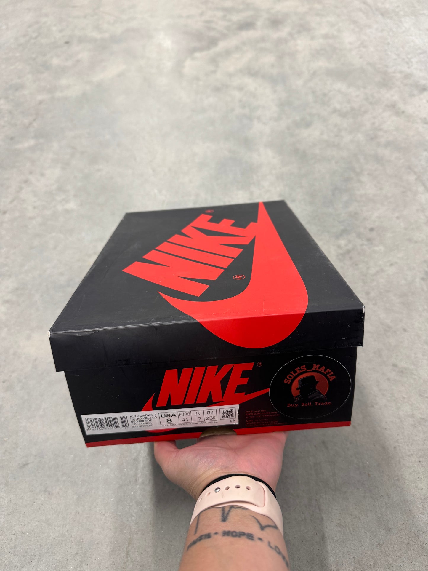 JORDAN 1 “ Hyper Royal “