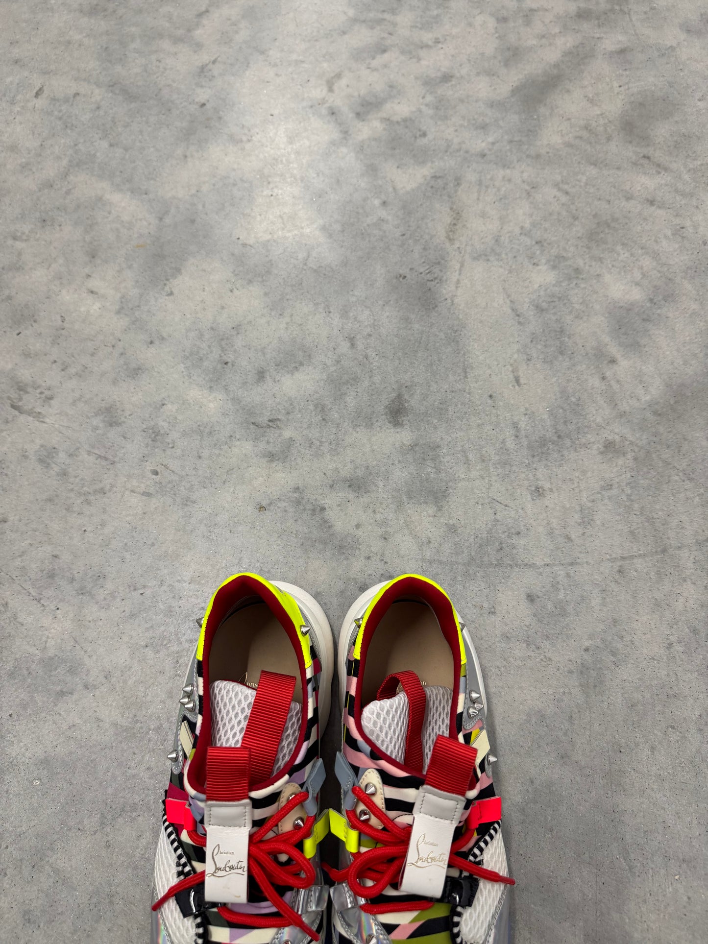CHRISTIAN LOUBOUTIN RED RUNNER “ Version Multi “