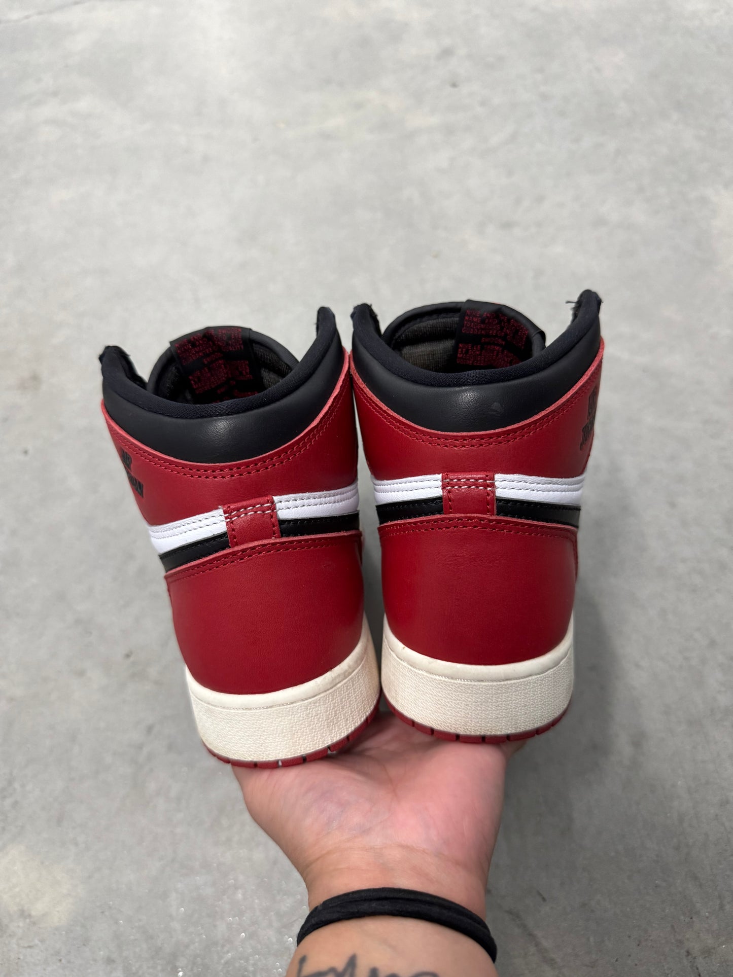 JORDAN 1 “ Black Toe Reimagined “