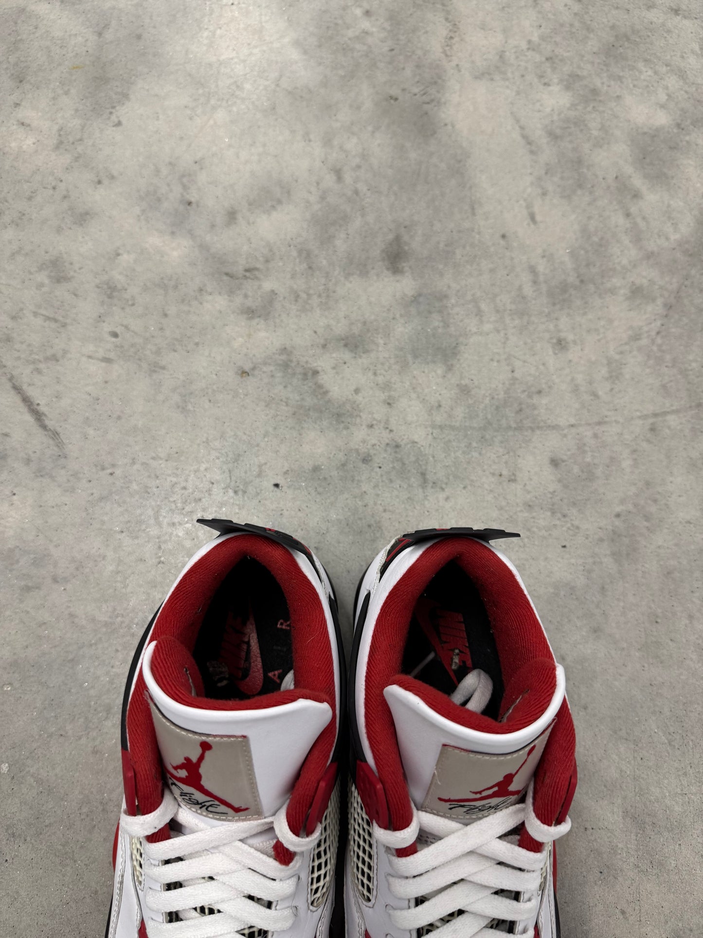 JORDAN 4 “ Fire Red “
