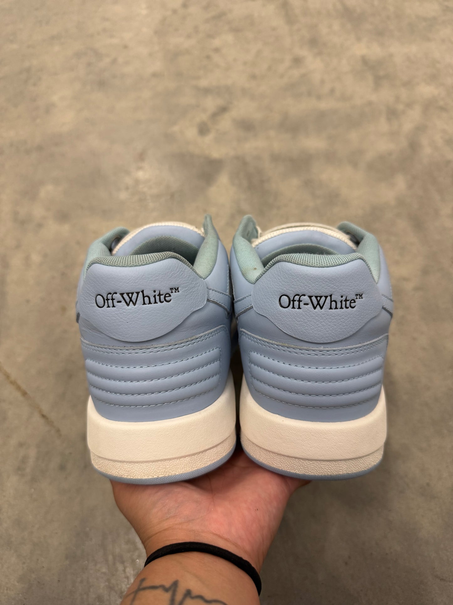 OFF-WHITE OUT OF OFFICE LOW “ Light Blue “