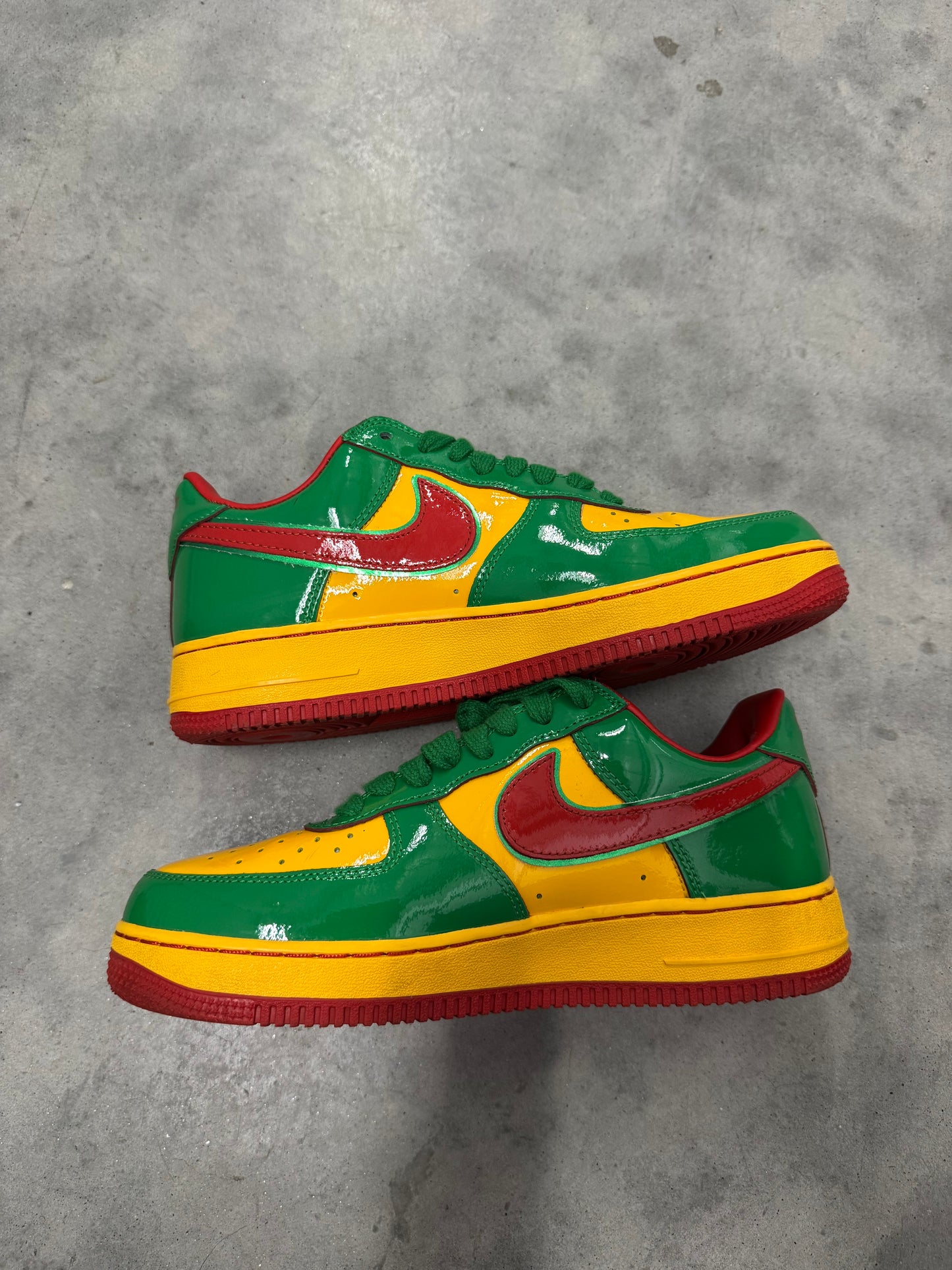 LIL YACHTY NIKE AIR FORCE 1 LOW “ Concrete Boys - Lucky Green “