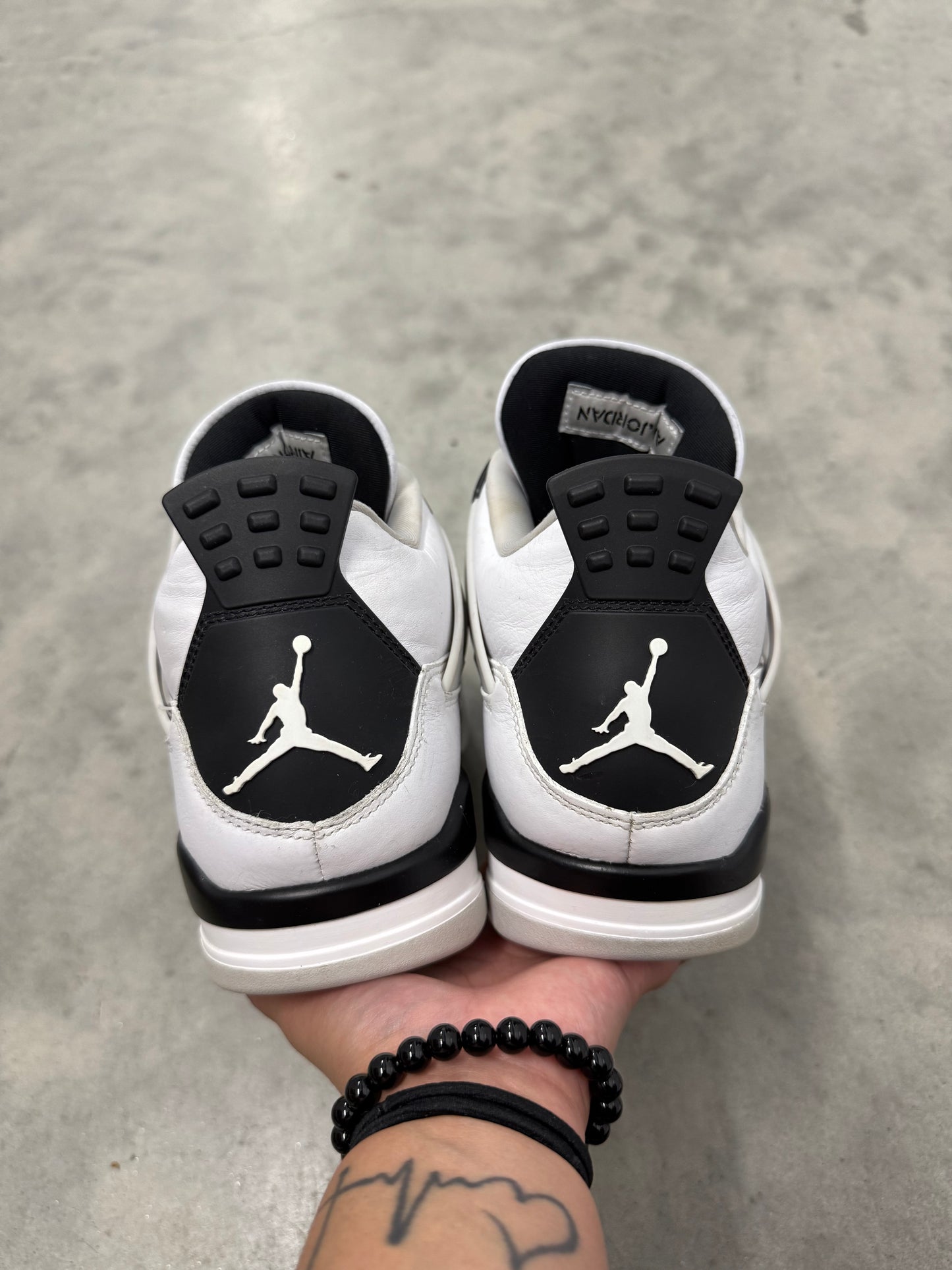 JORDAN 4 “ Military Black “