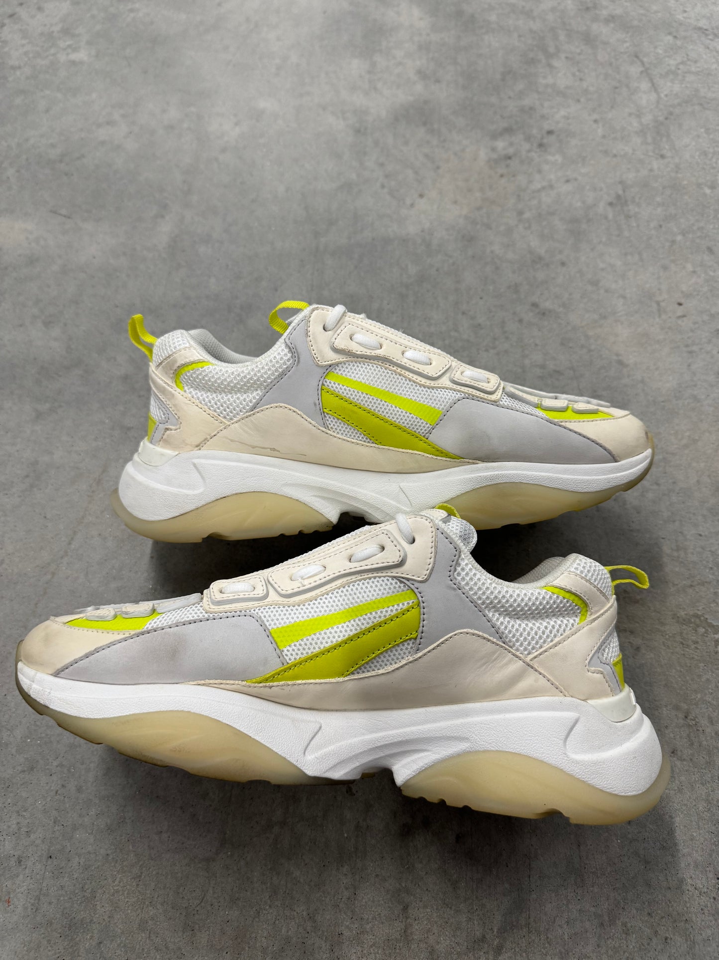 AMIRI BONE RUNNER “ White Neon Yellow “