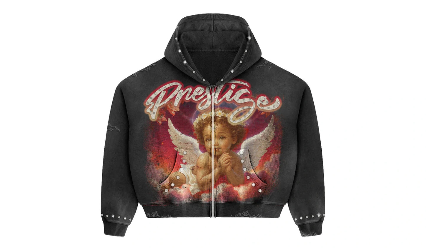 Prestige Black/Red Zip up Brand new